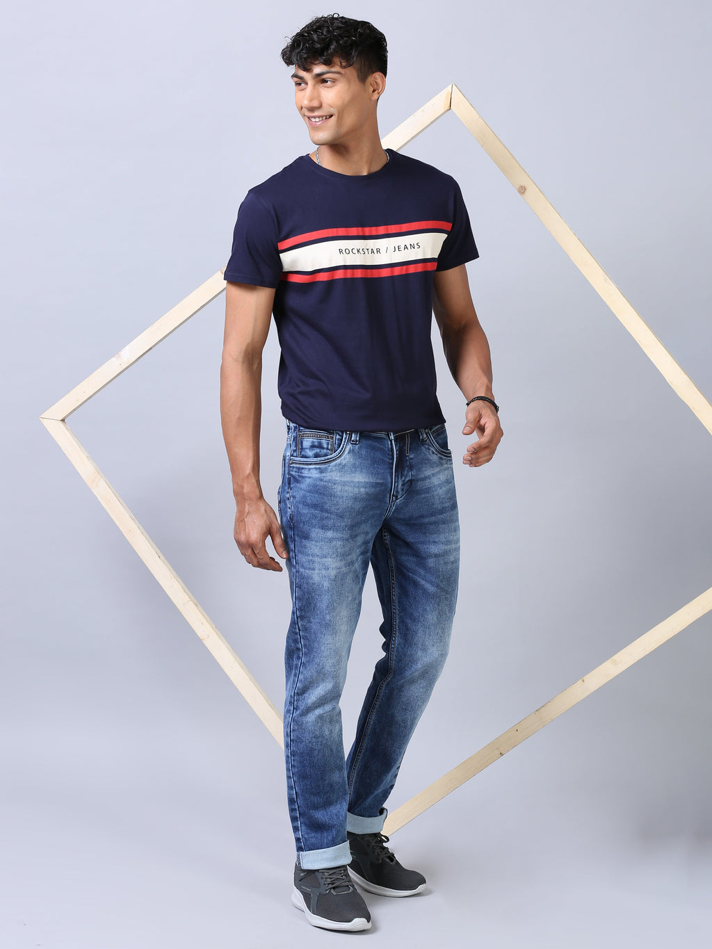 Slim Fit Jeans - Electric Blue