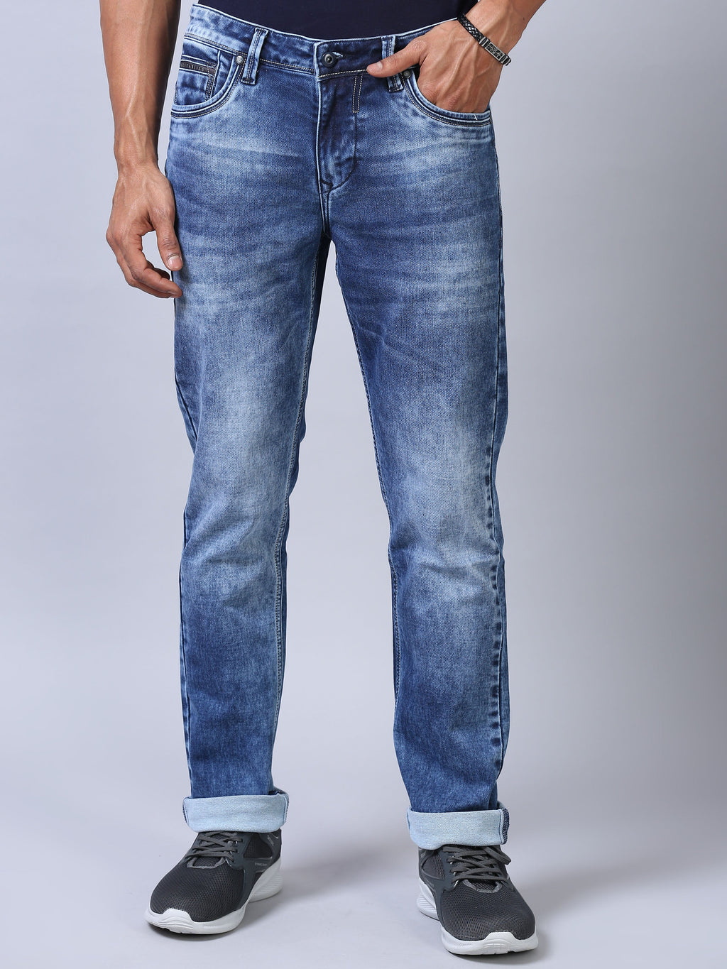 Slim Fit Jeans - Electric Blue