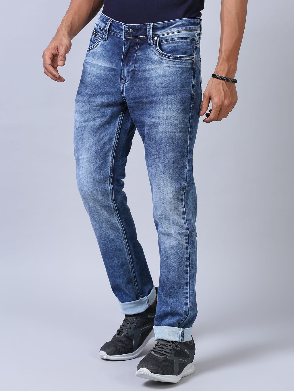 Slim Fit Jeans - Electric Blue