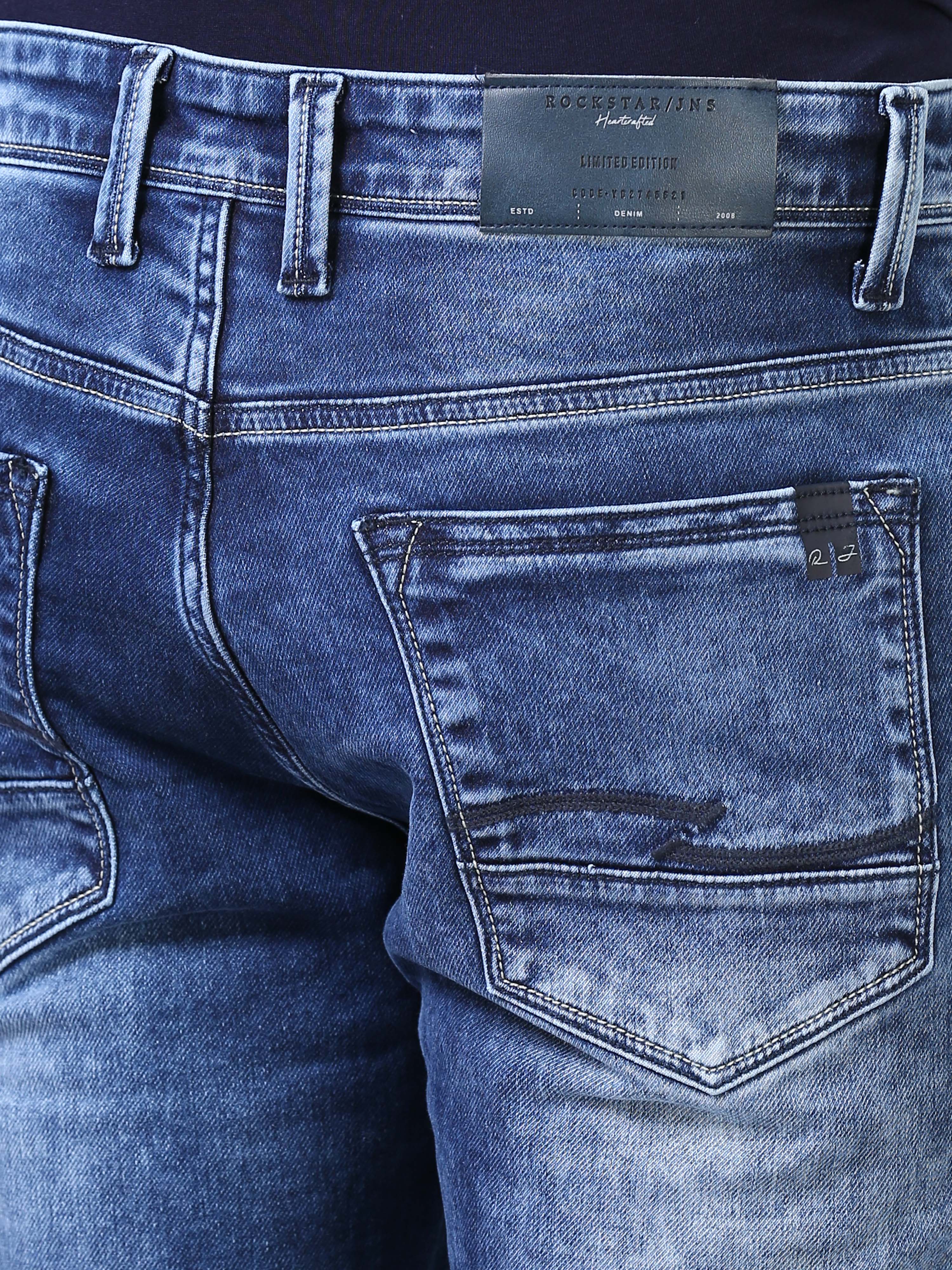 Slim Fit Jeans - Electric Blue