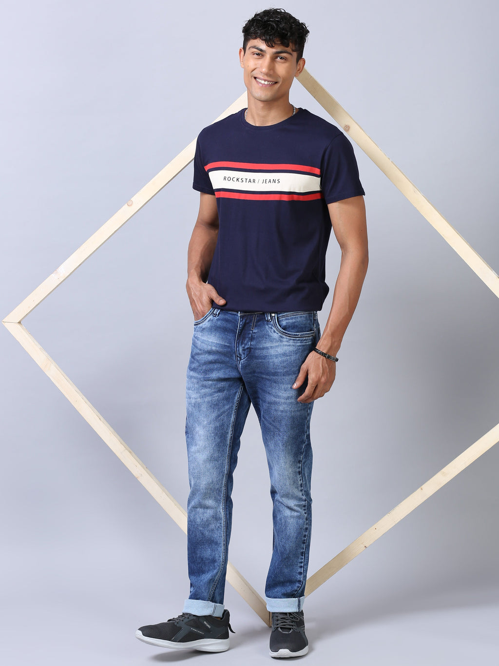 Slim Fit Jeans - Electric Blue