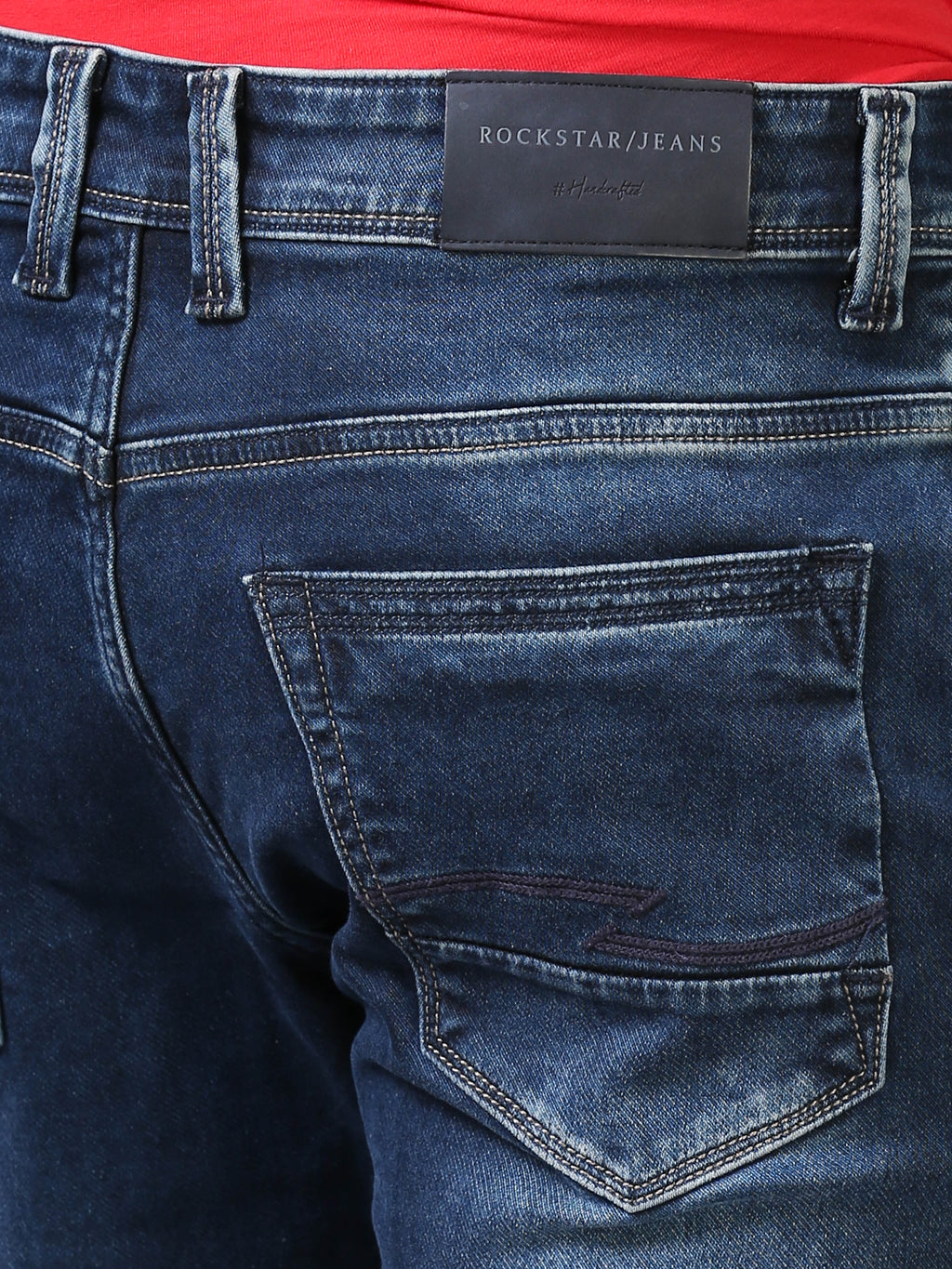 Ankle Fit Jeans - Steel Blue