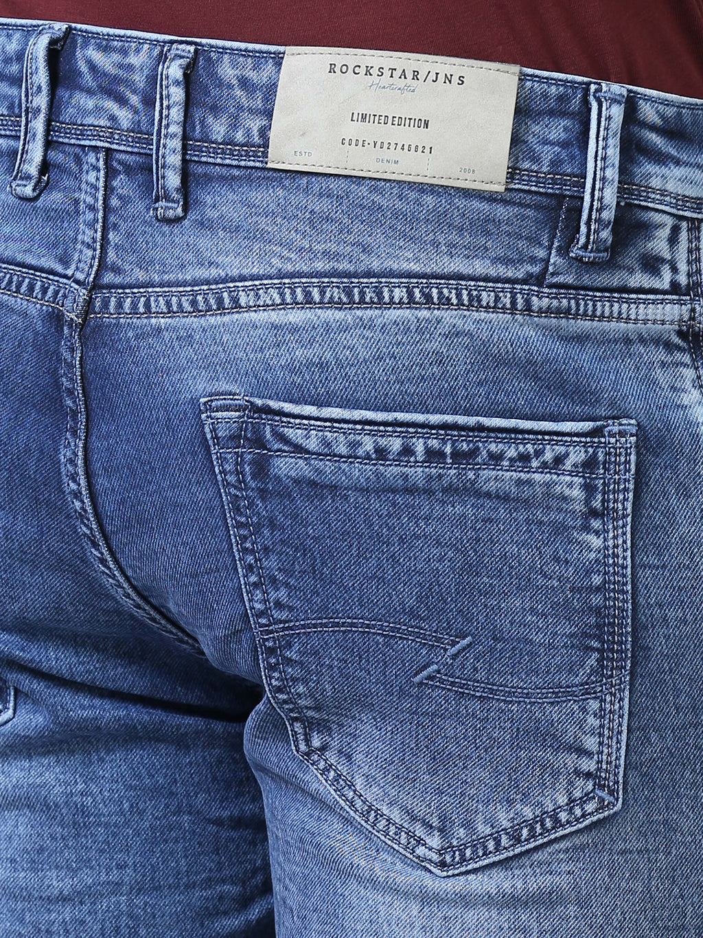 Ankel Fit Jeans - Light Indigo