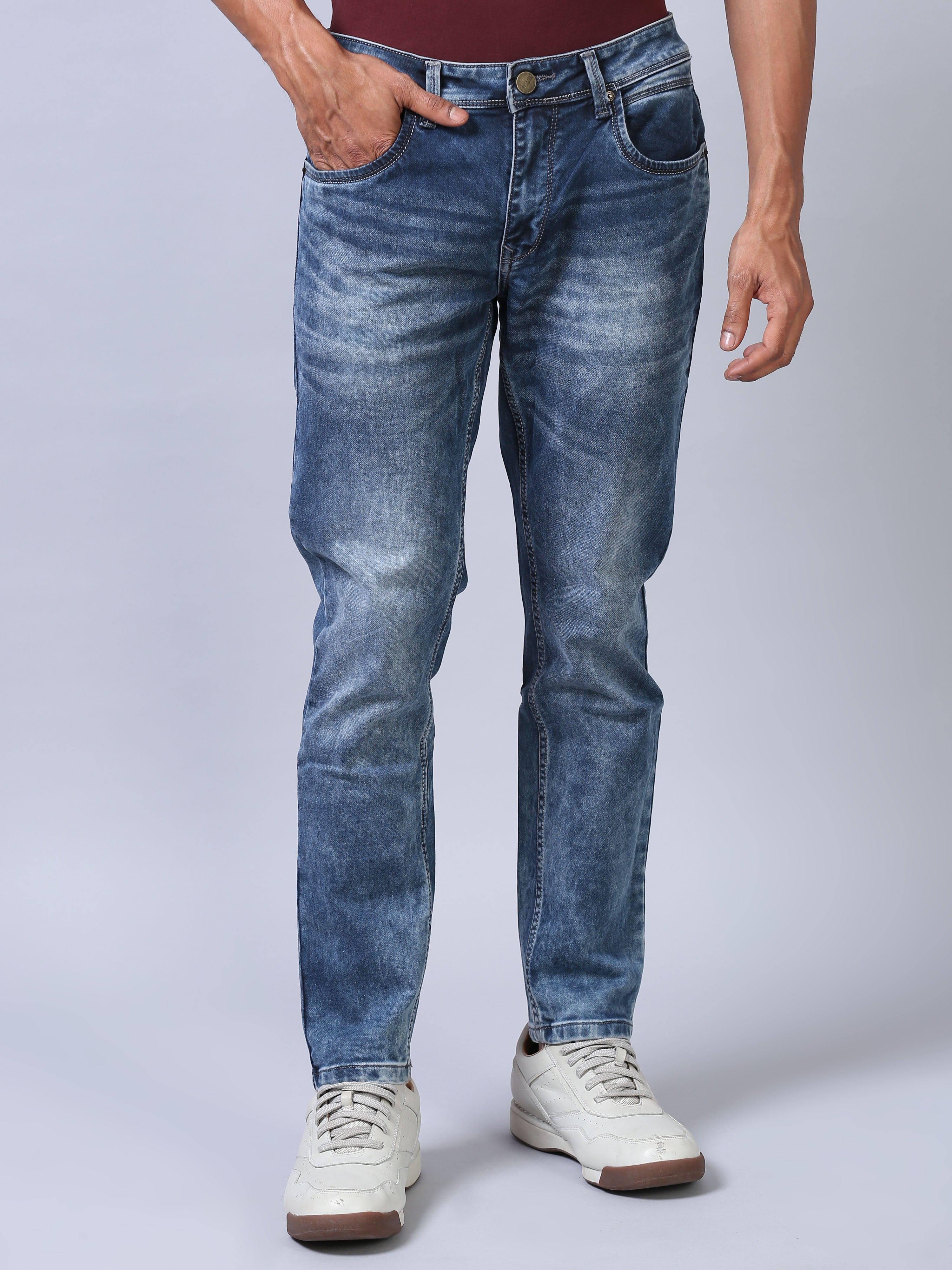 Ankle Fit Jeans - Dark Indigo