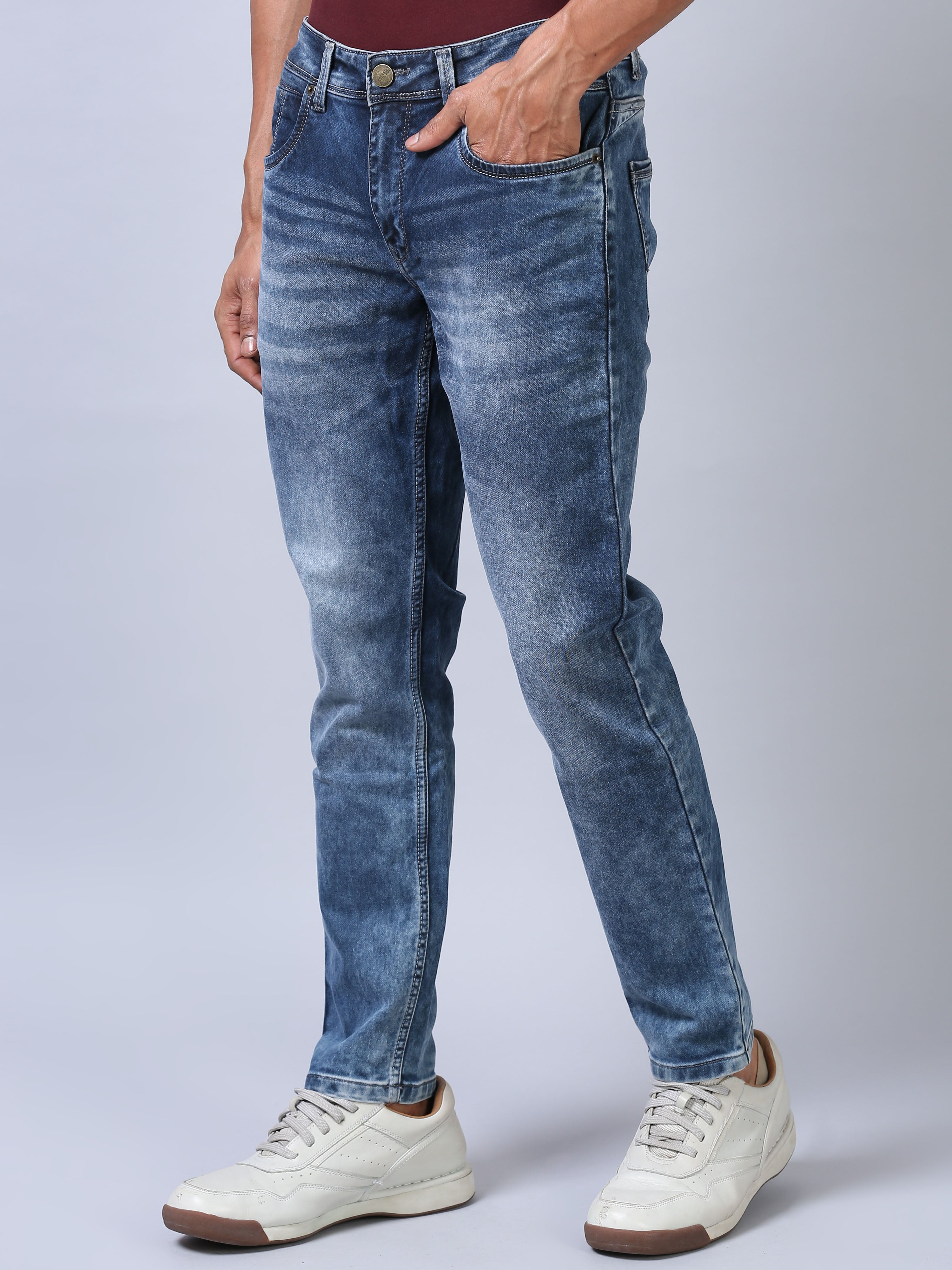 Ankle Fit Jeans - Dark Indigo