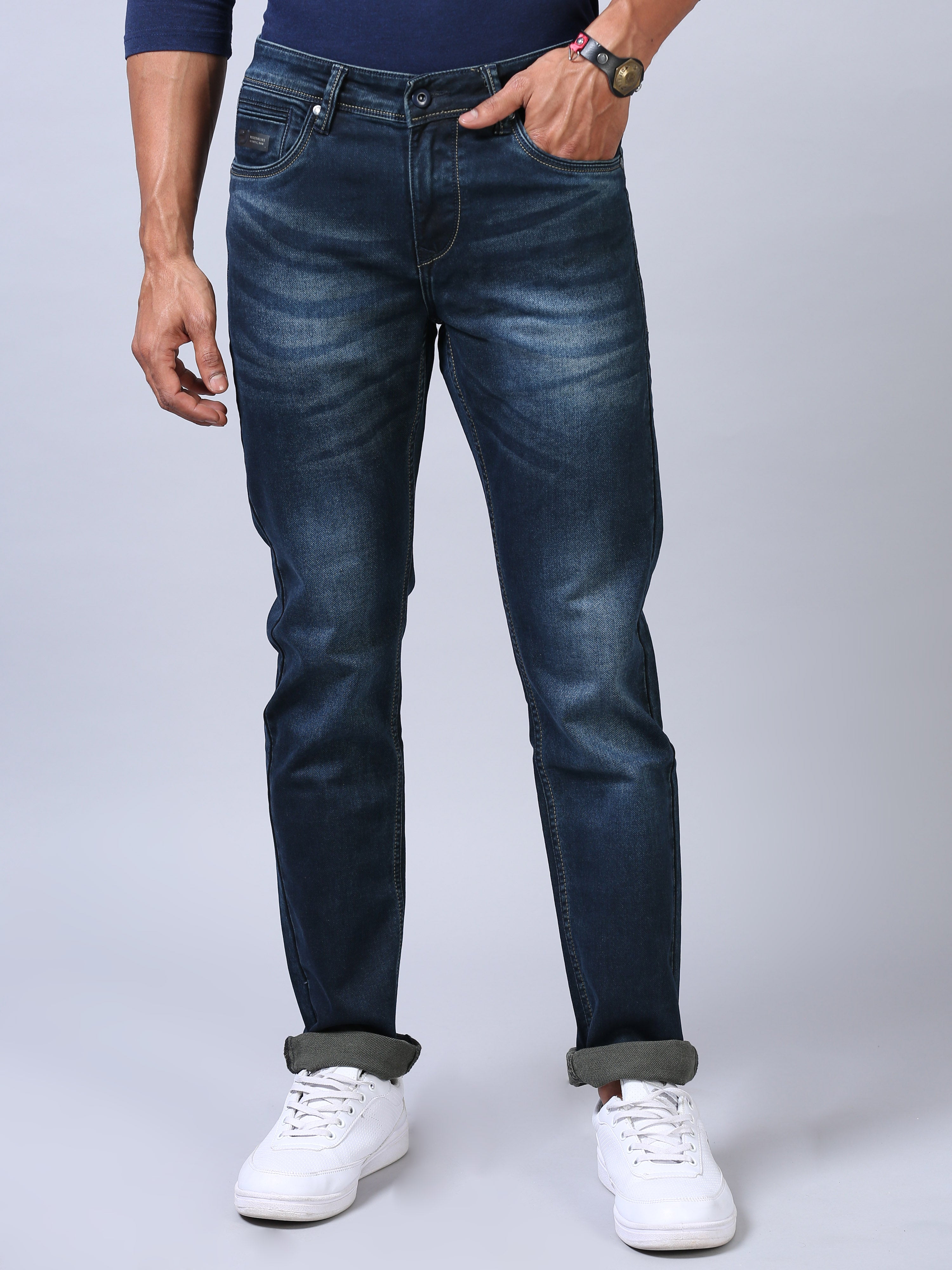 Super Slim Fit- Midnight Blue