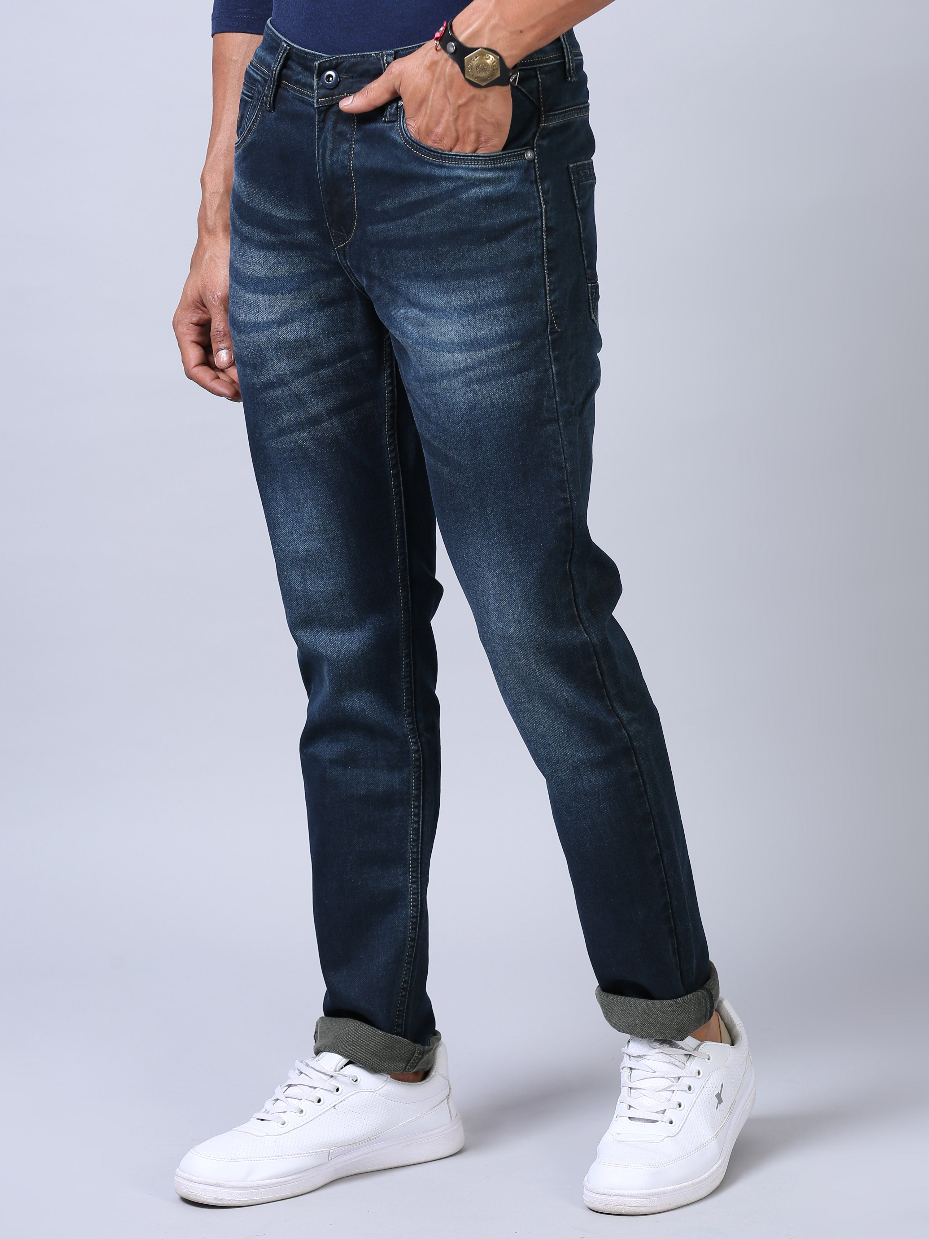 Super Slim Fit- Midnight Blue