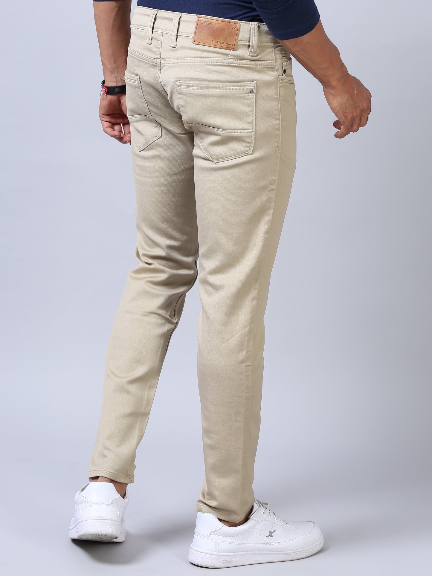 Colored Denim- Beige