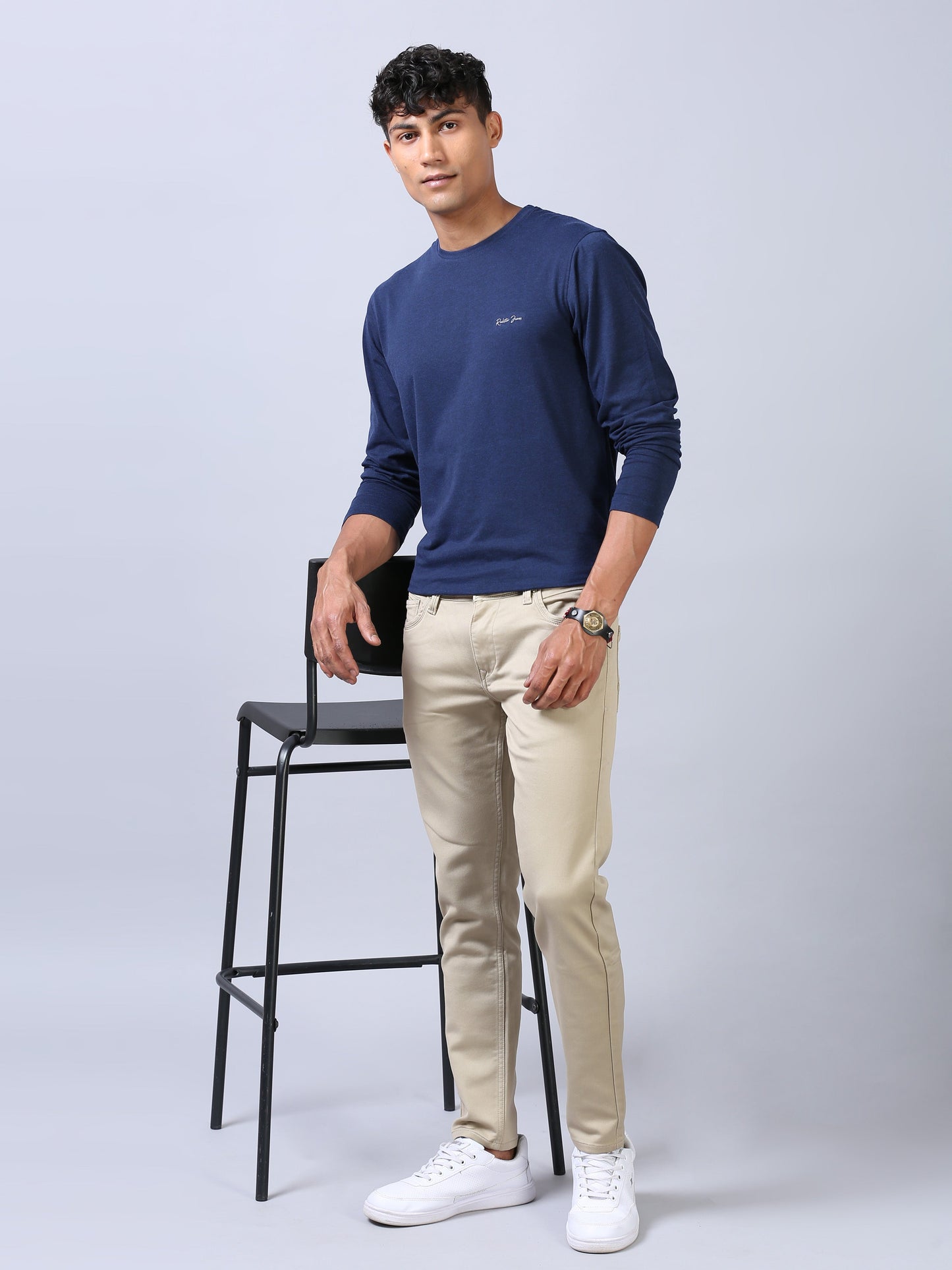Colored Denim- Beige