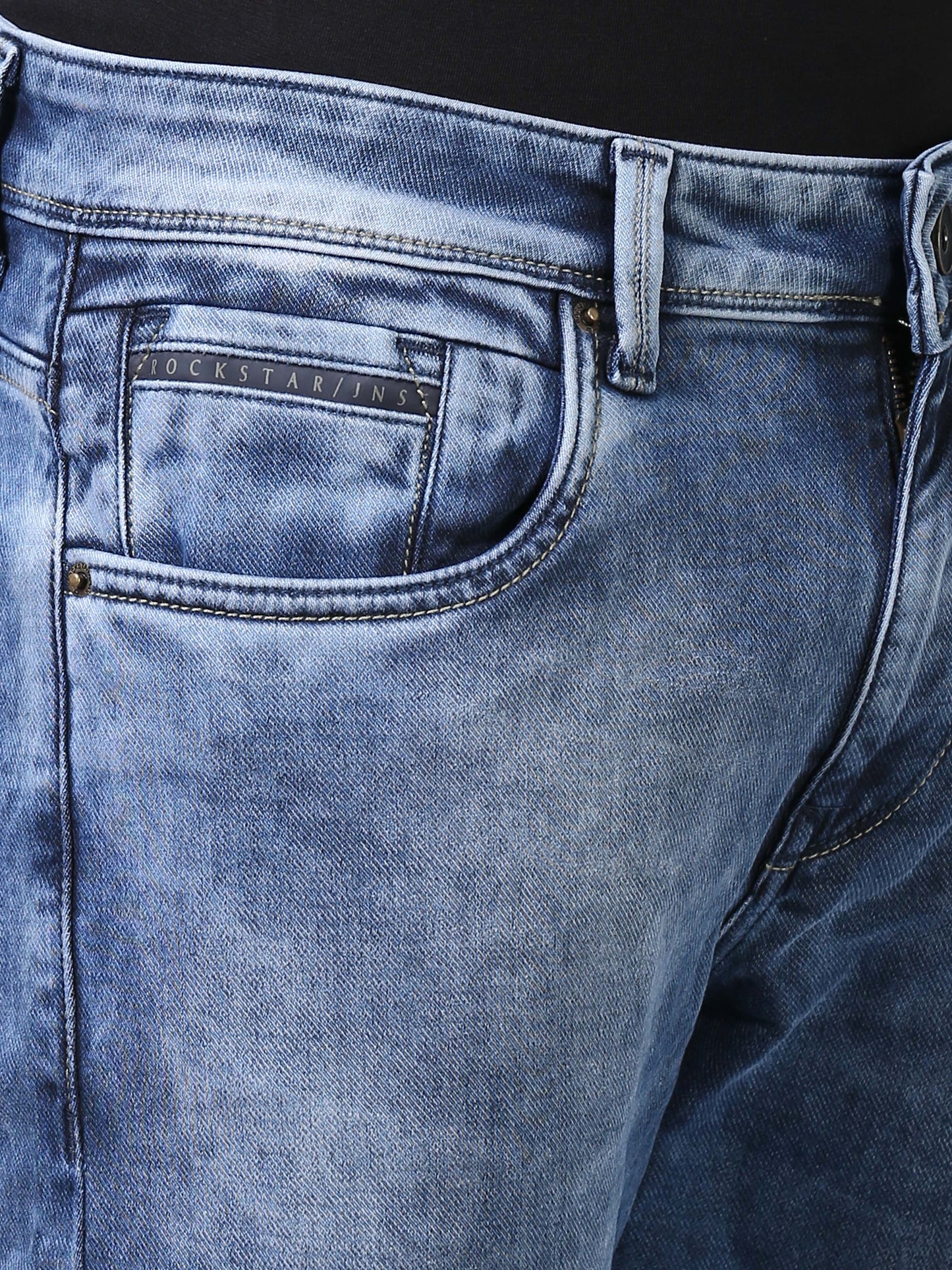 Ankle Fit Jeans - Vintage Blue