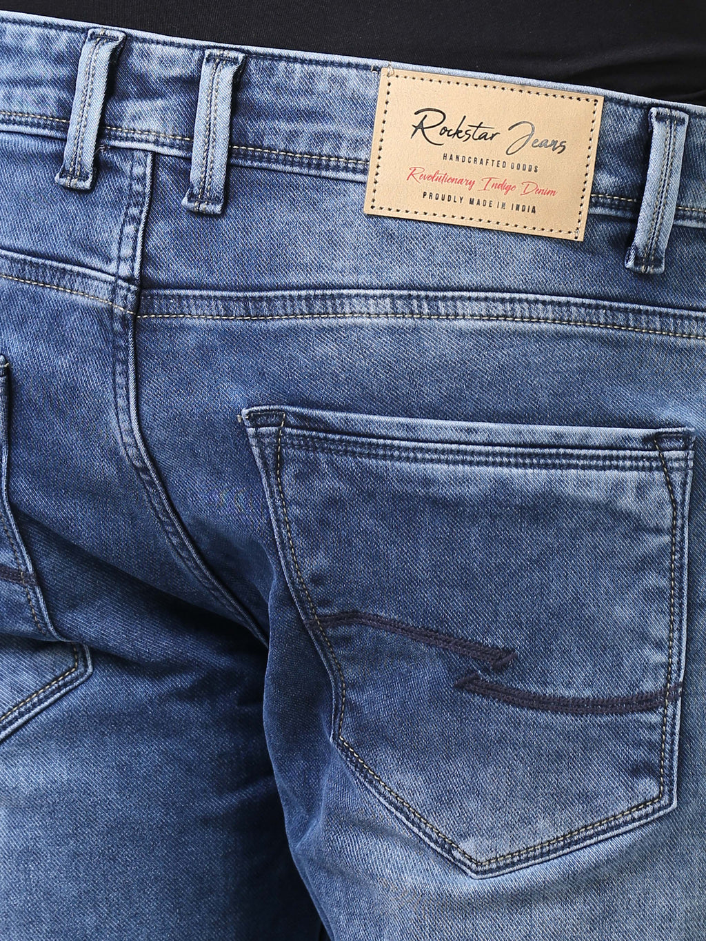 Ankle Fit Jeans - Vintage Blue