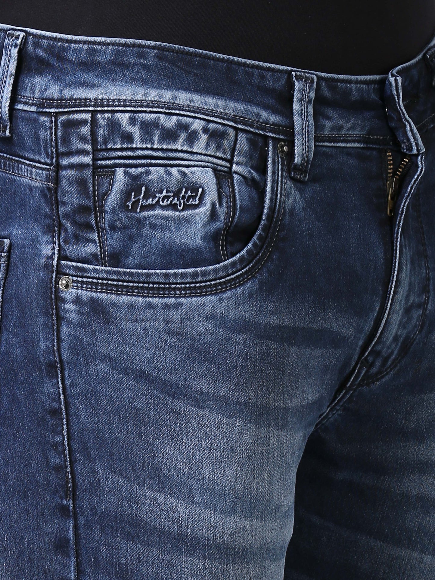 Ankle Fit Jeans - Ocean Blue