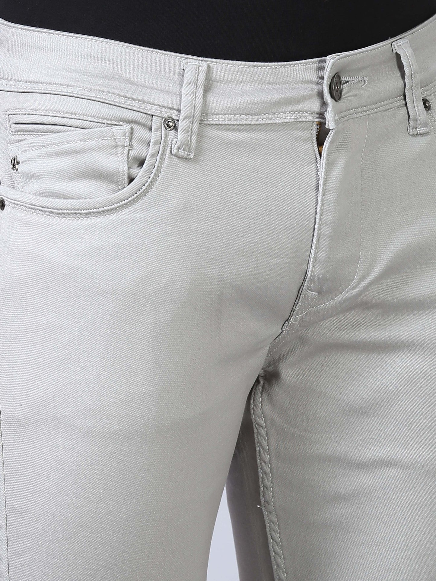 Colored Denim- Grey