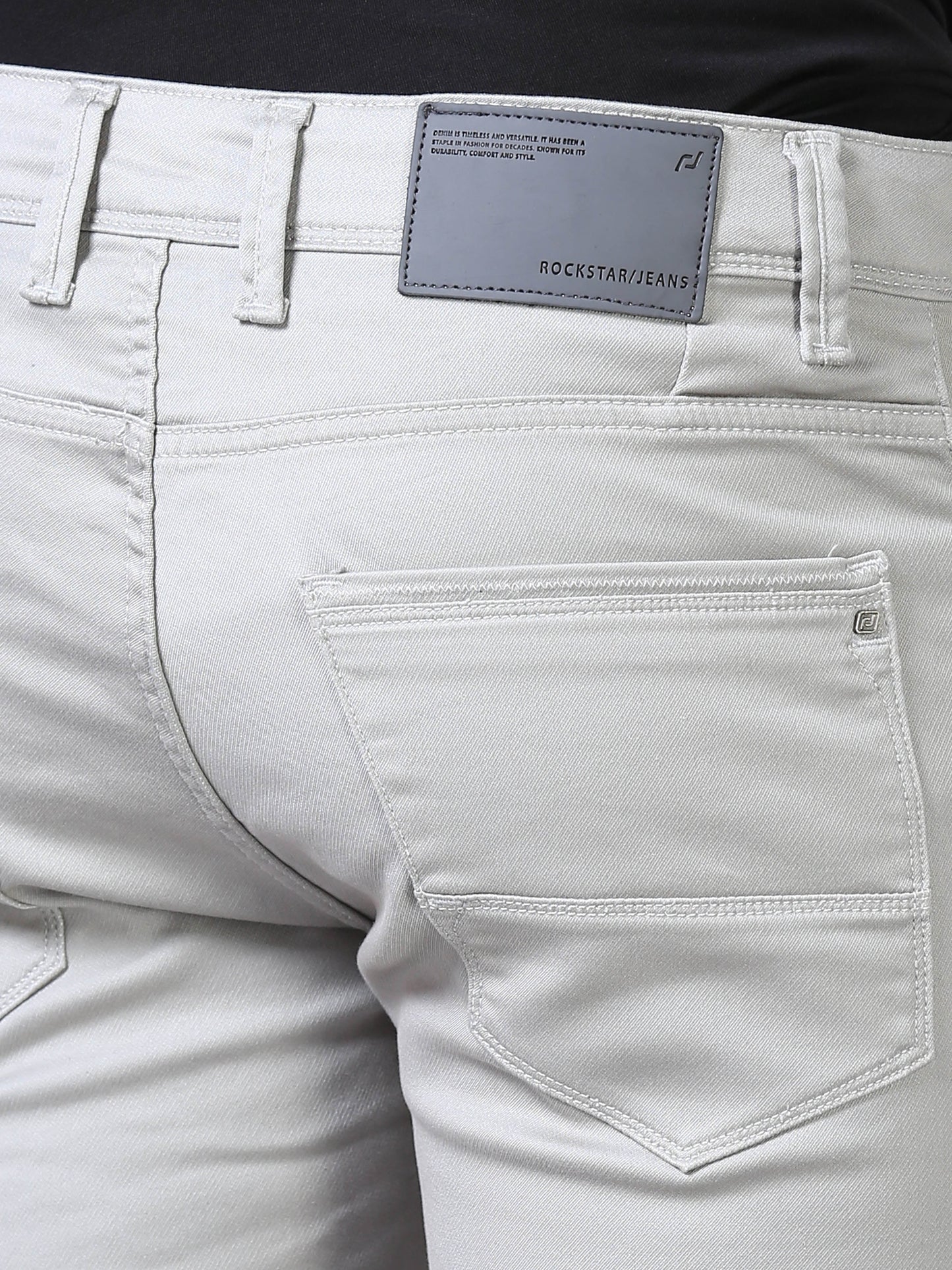 Colored Denim- Grey