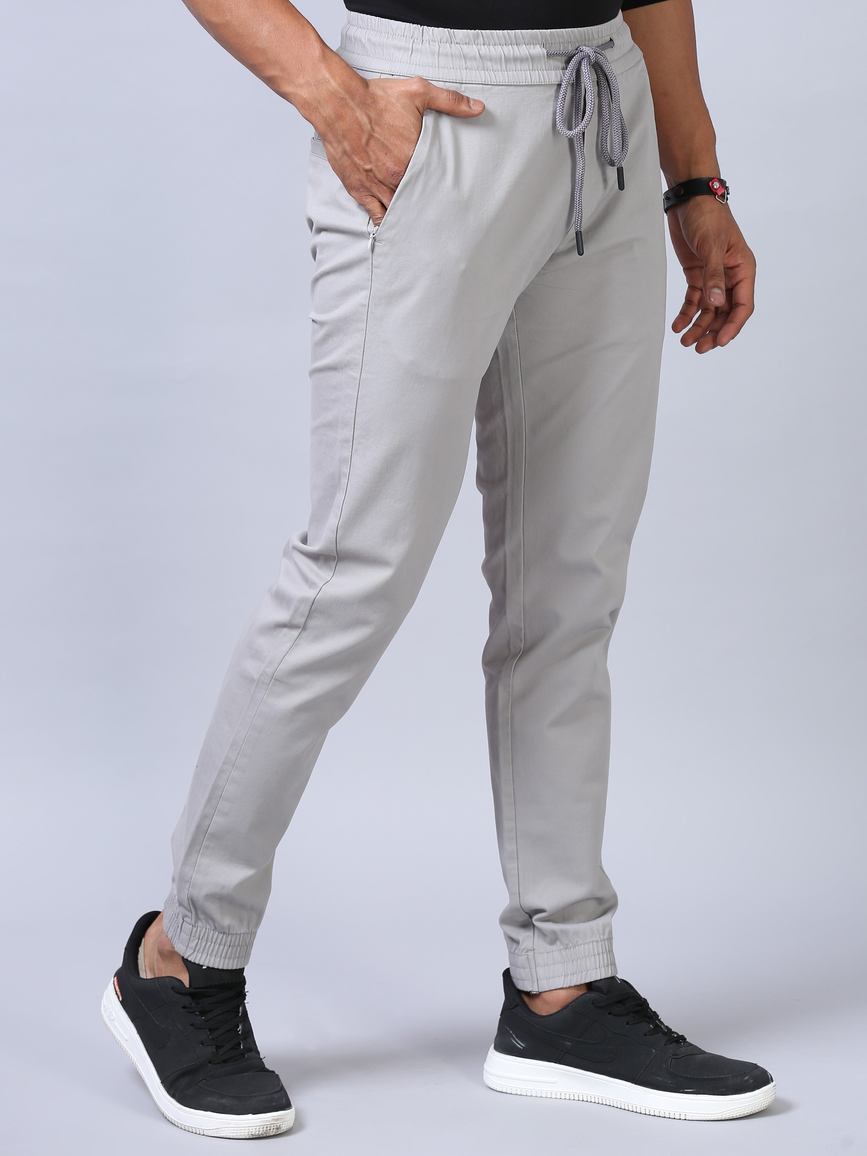 Dove Grey Jogger Pant