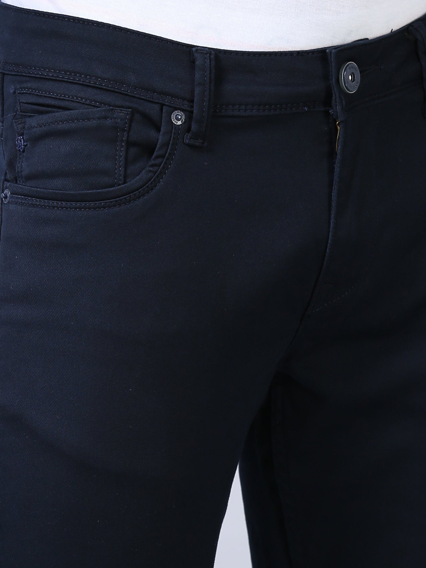 Colored Denim- Navy Blue