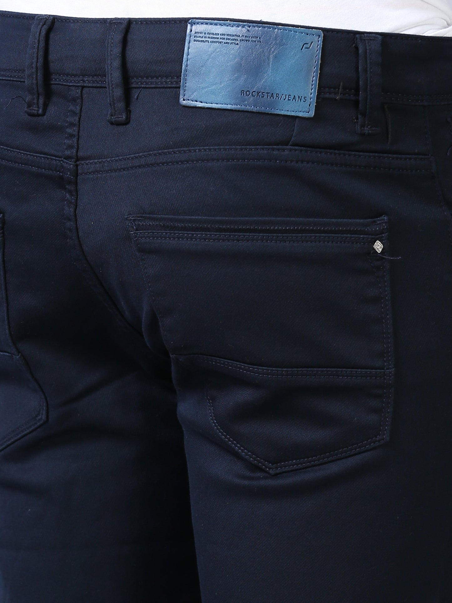 Colored Denim- Navy Blue