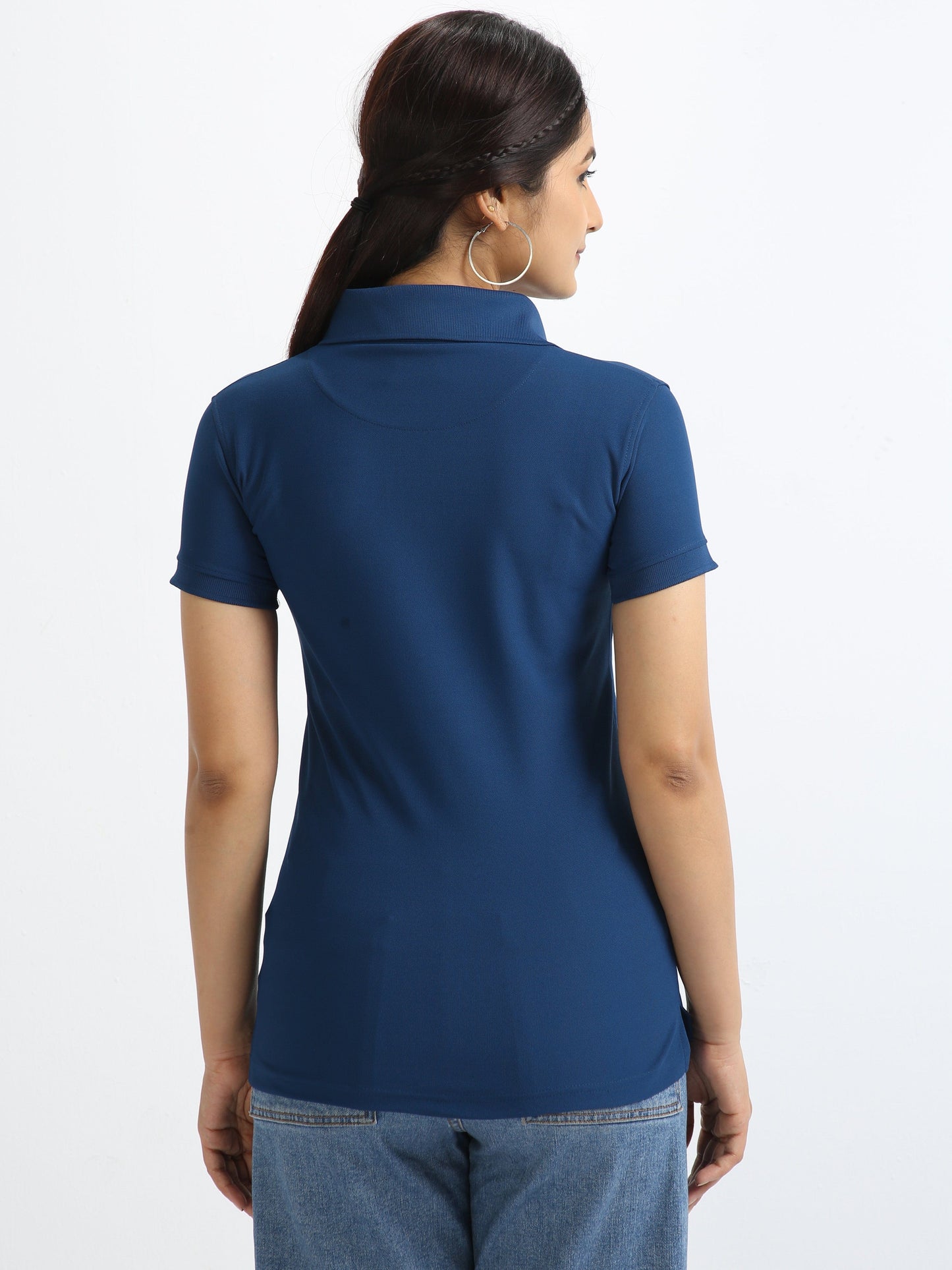 Rama Blue Women's Polo T-shirt