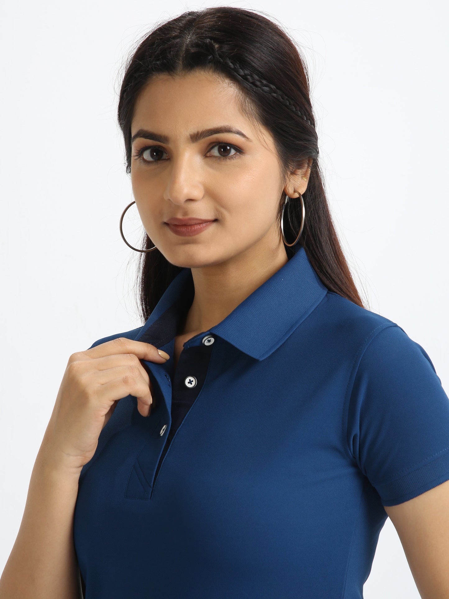 Rama Blue Women's Polo T-shirt