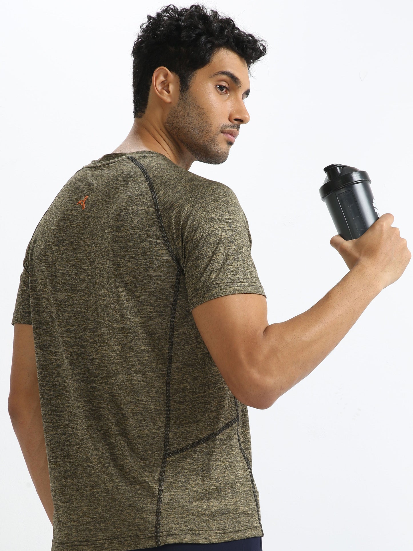 Tobacco Green Sports Tee