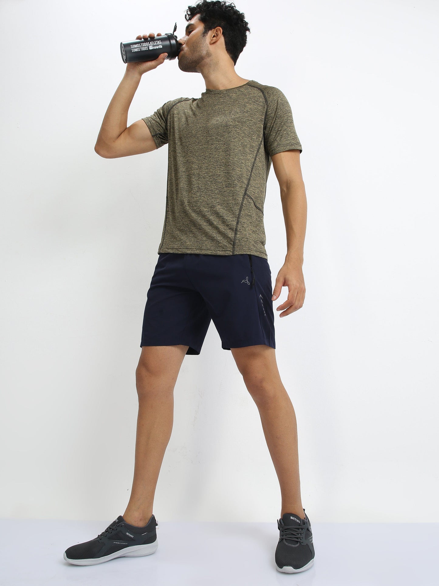 Tobacco Green Sports Tee