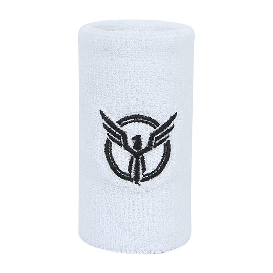 WHITE PERFORMANCE WRIST BAND