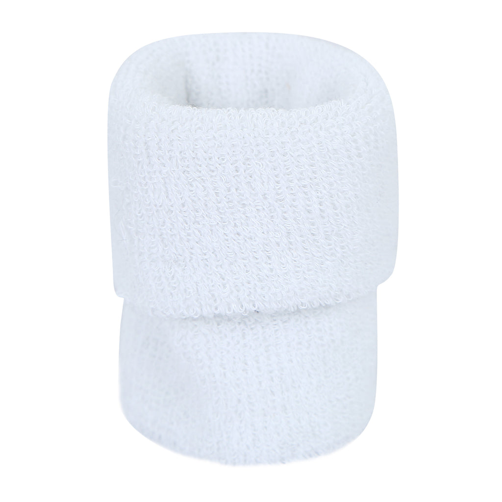 WHITE PERFORMANCE WRIST BAND