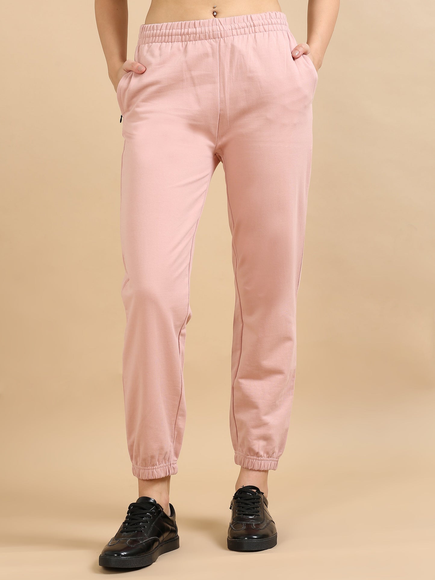 Women Jogger Pant - Light Pink