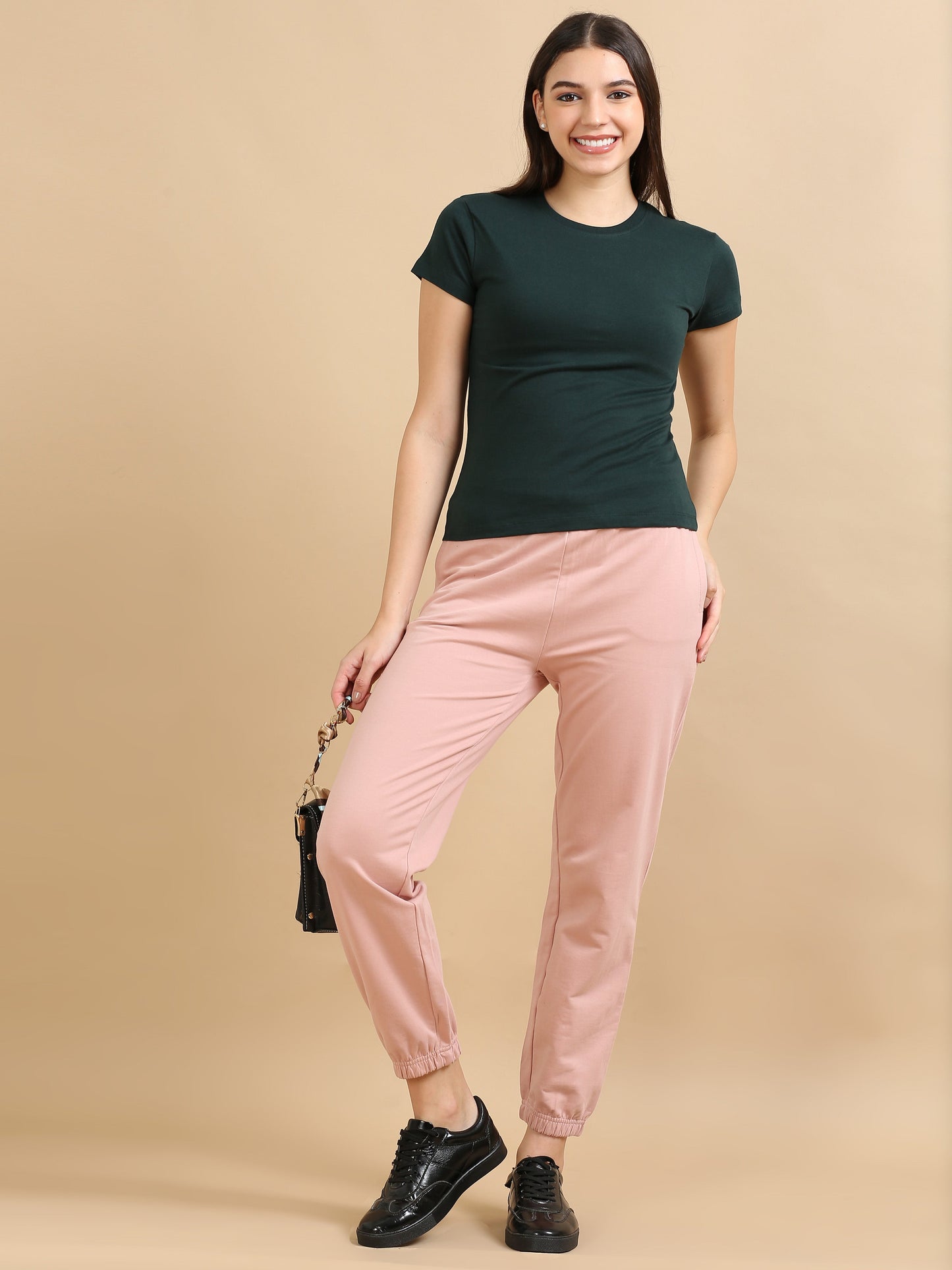 Women Jogger Pant - Light Pink