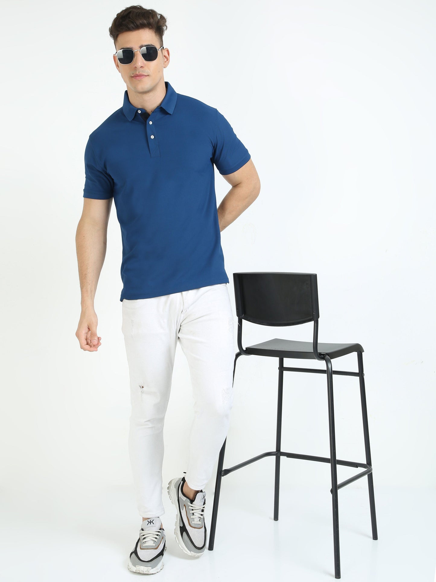 Rama Blue Men's Polo T-shirt