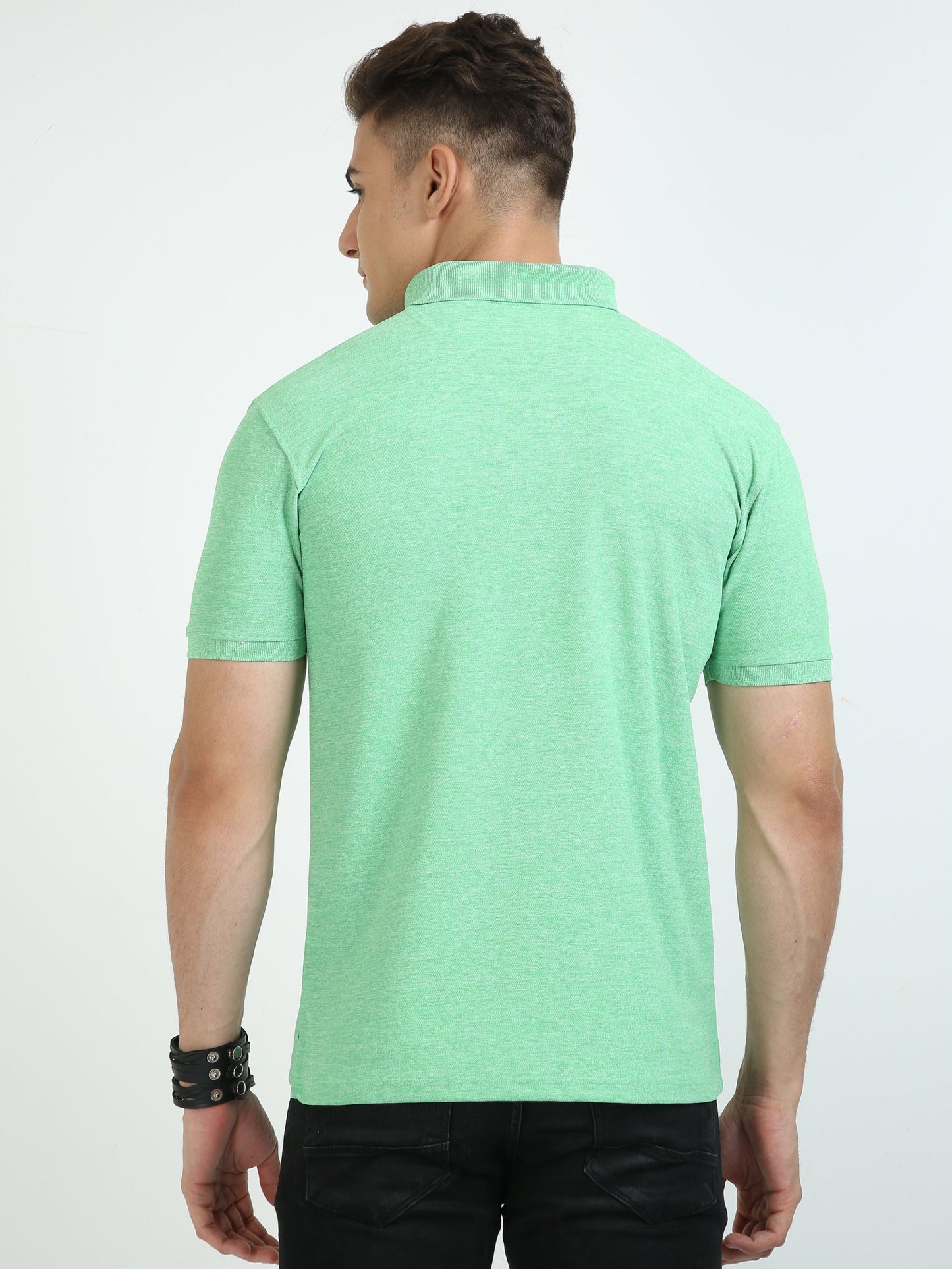 Pista Melange Men's Polo T-shirt