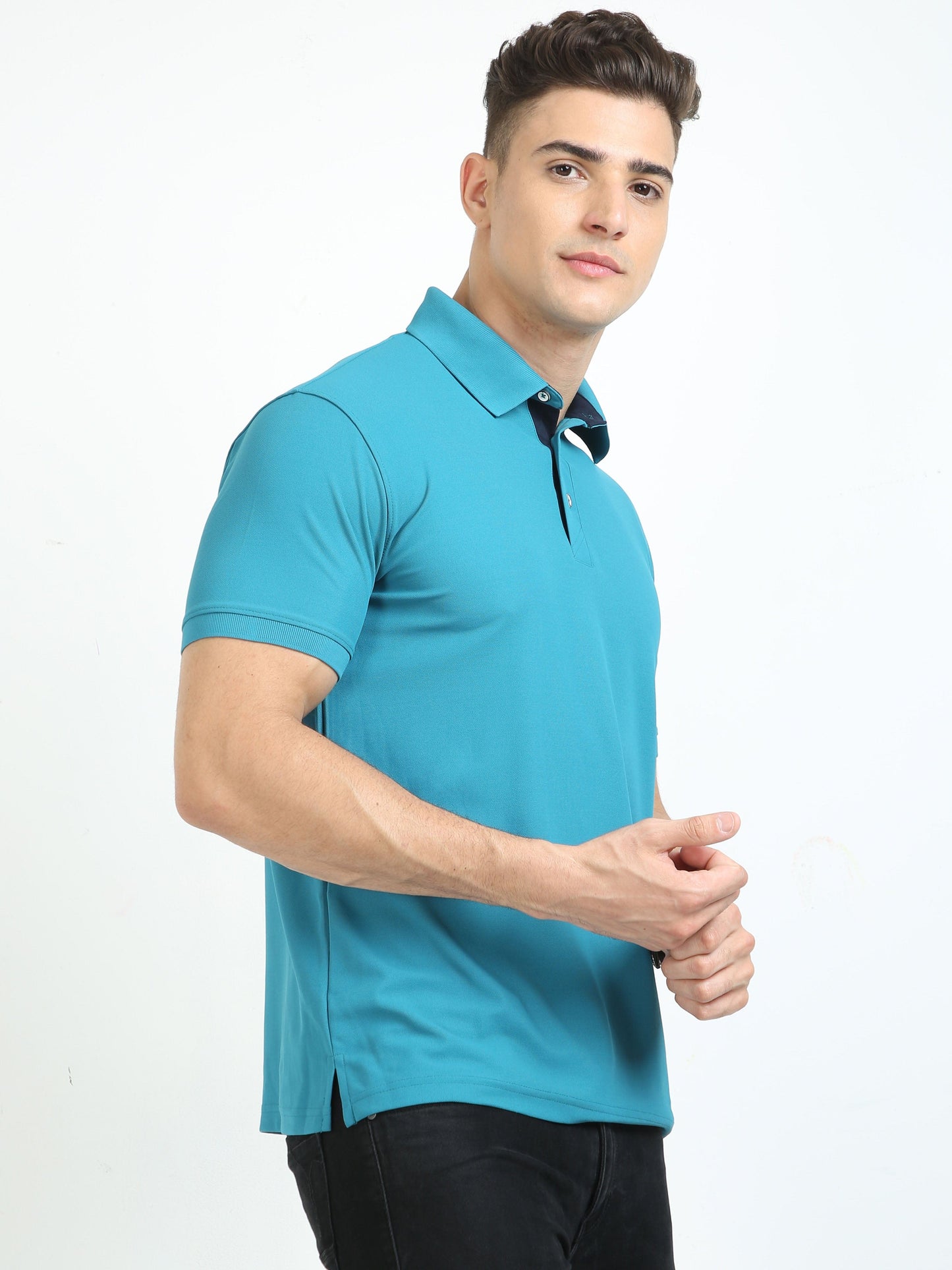 Harbour Blue Men's Polo T-shirt