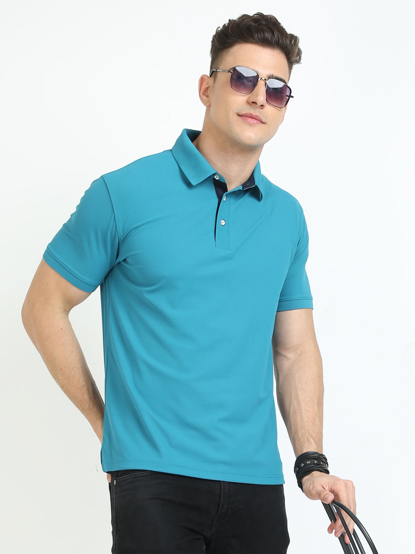 Harbour Blue Men's Polo T-shirt