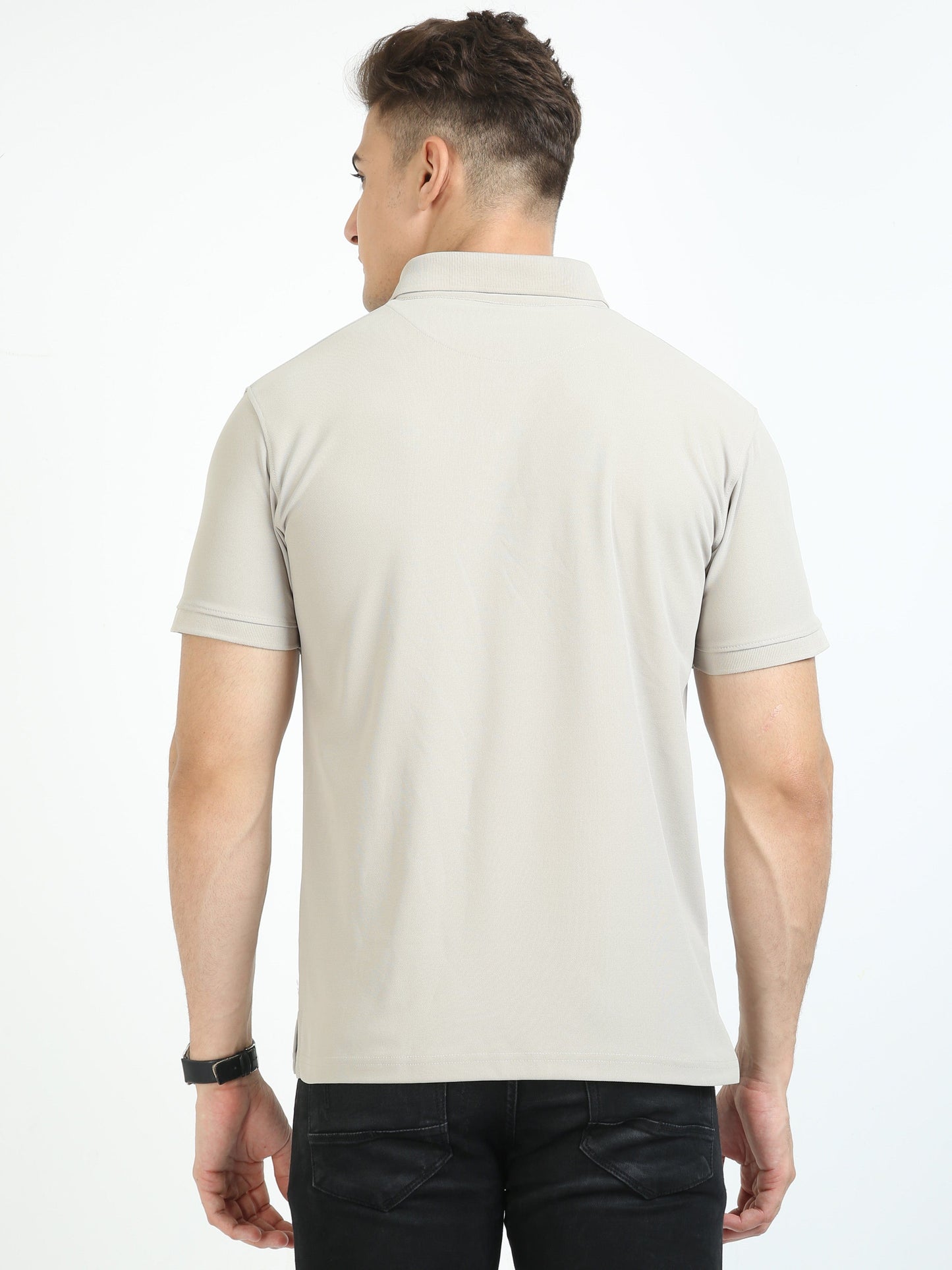 Aluminium Men's Polo T-shirt