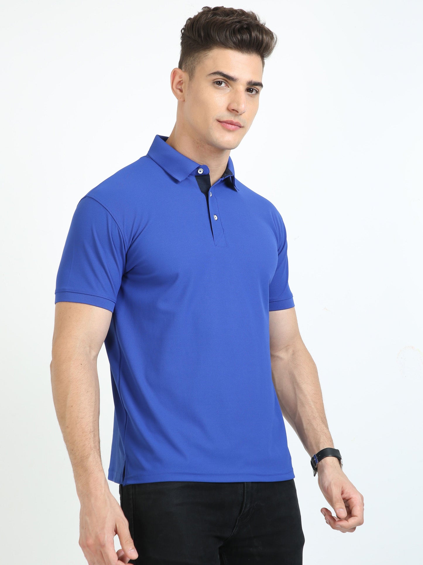 Imperial Blue Men's Polo T-shirt