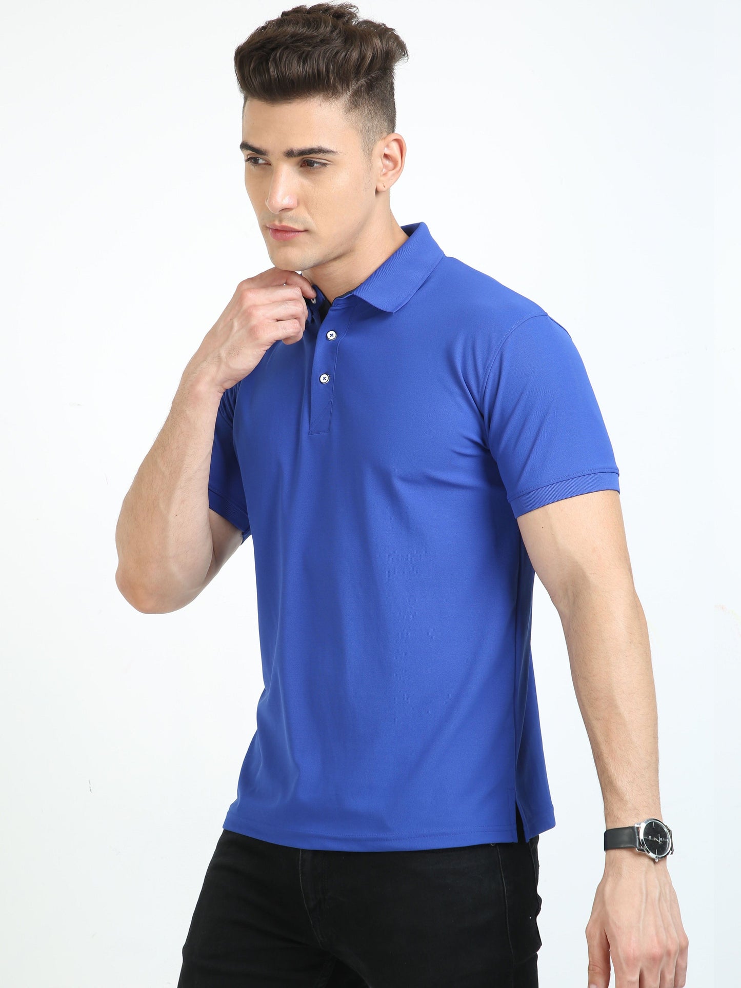 Imperial Blue Men's Polo T-shirt
