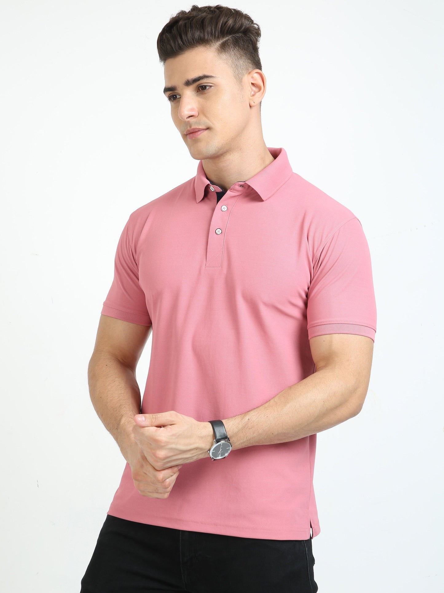 Heather Rose Men's Polo T-shirt