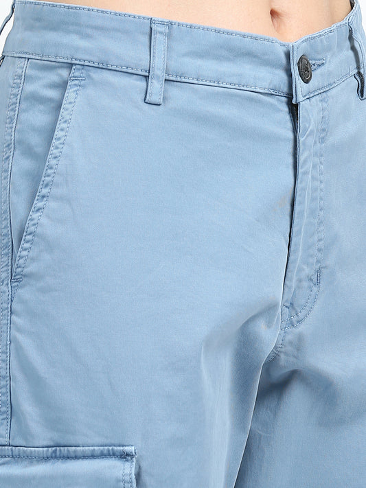 Vintage Blue Cargo Pants Womens