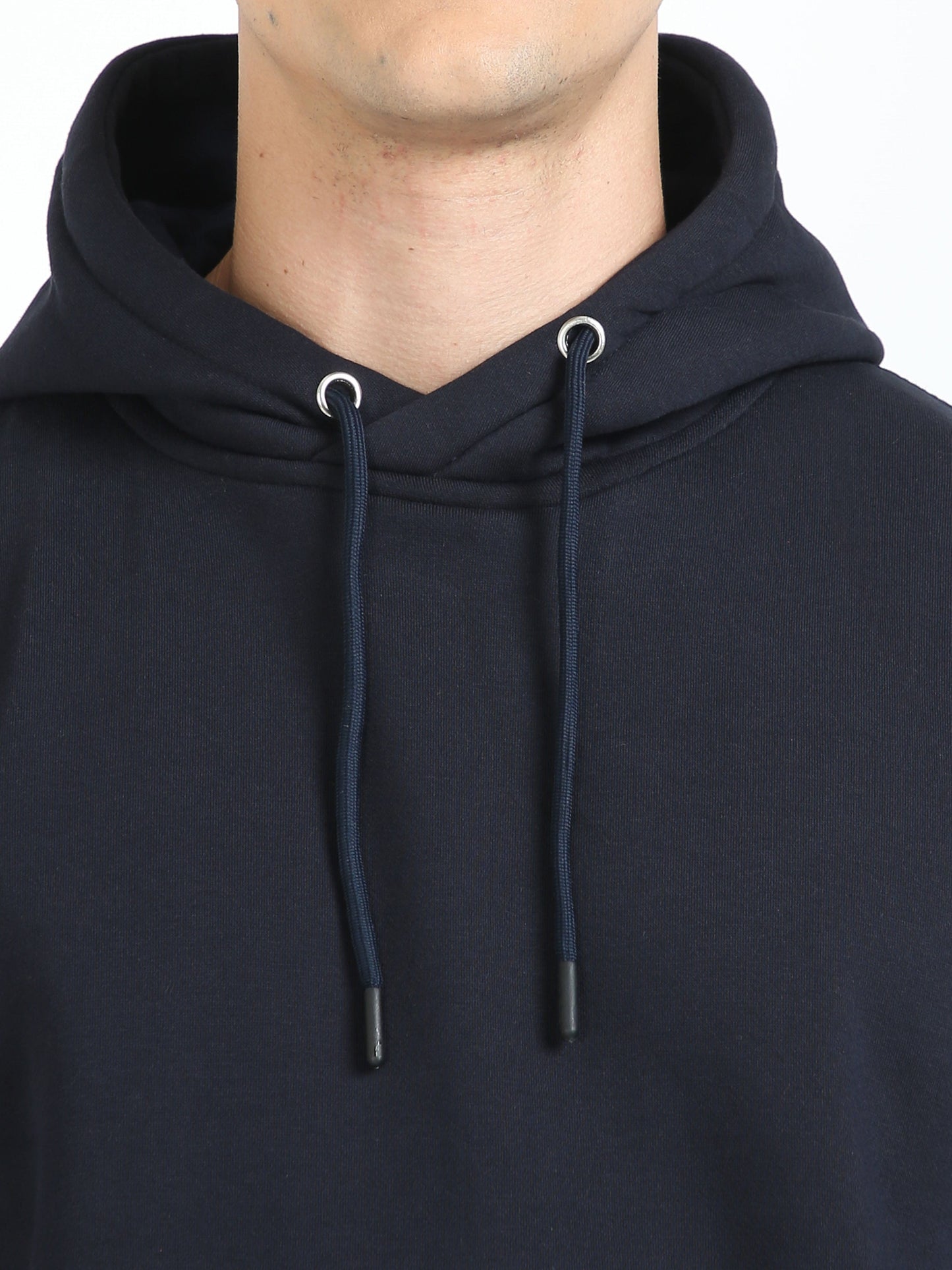 Men Navy Hoodie