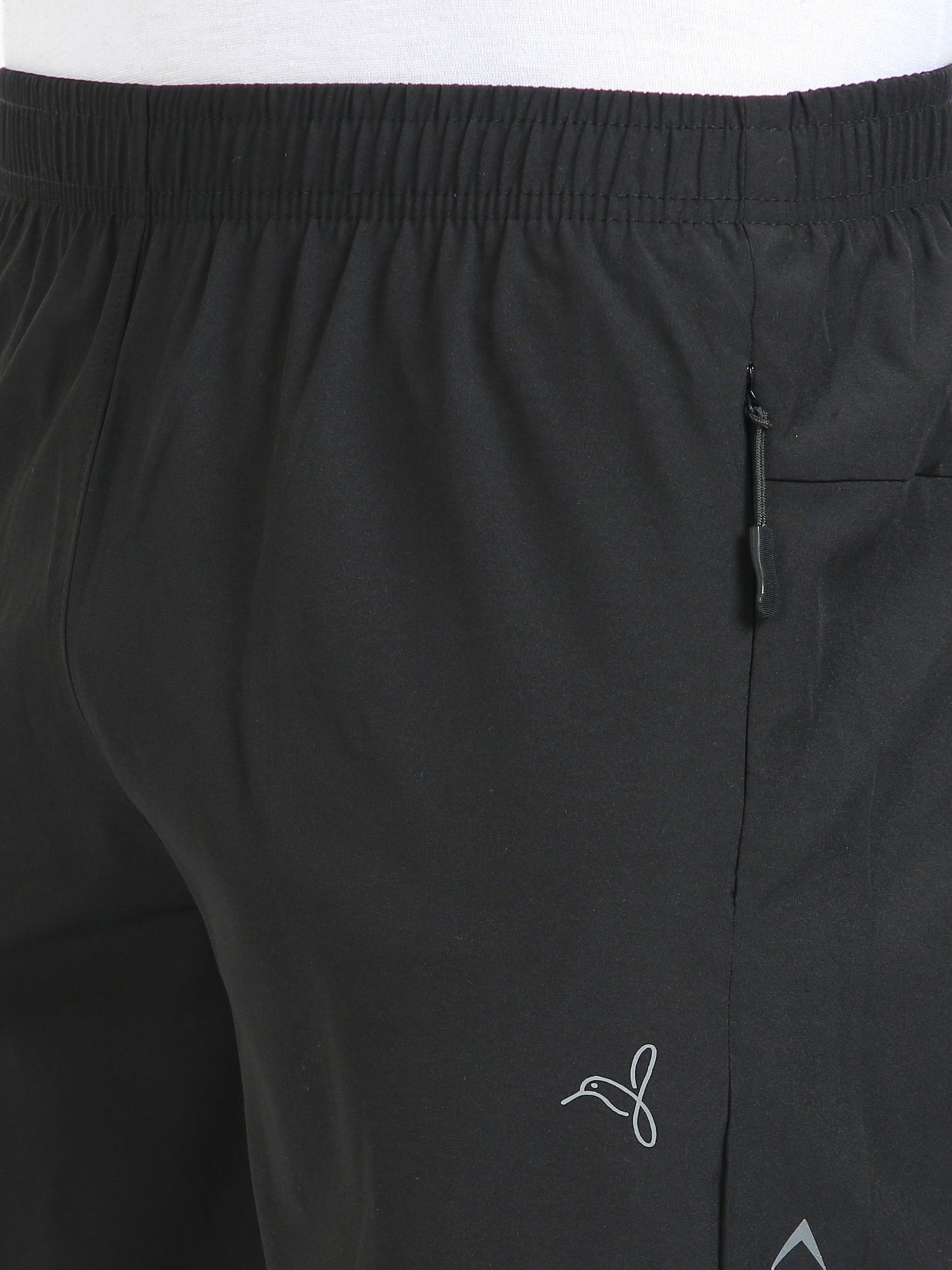 Carbon Black Sports Shorts