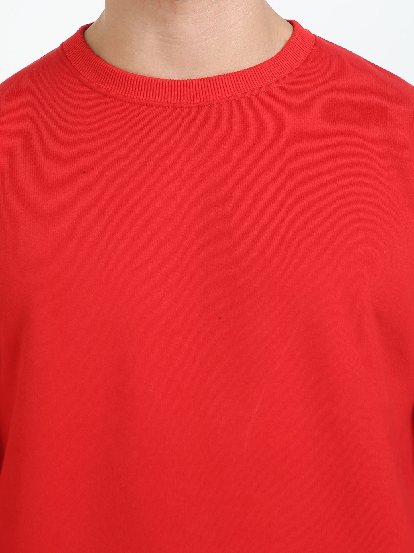 Men Red Sweatshirt
