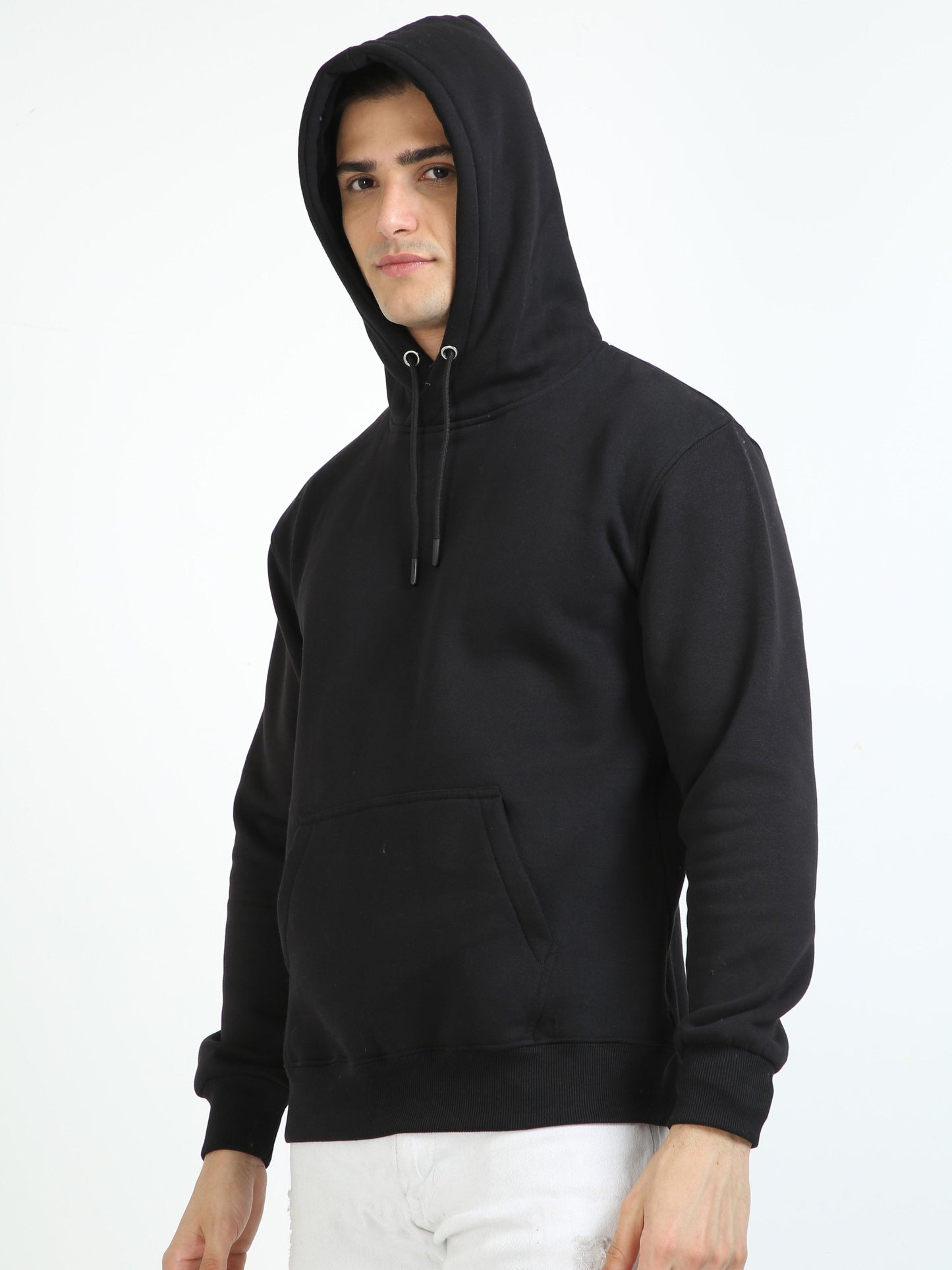 Men Black Hoodie