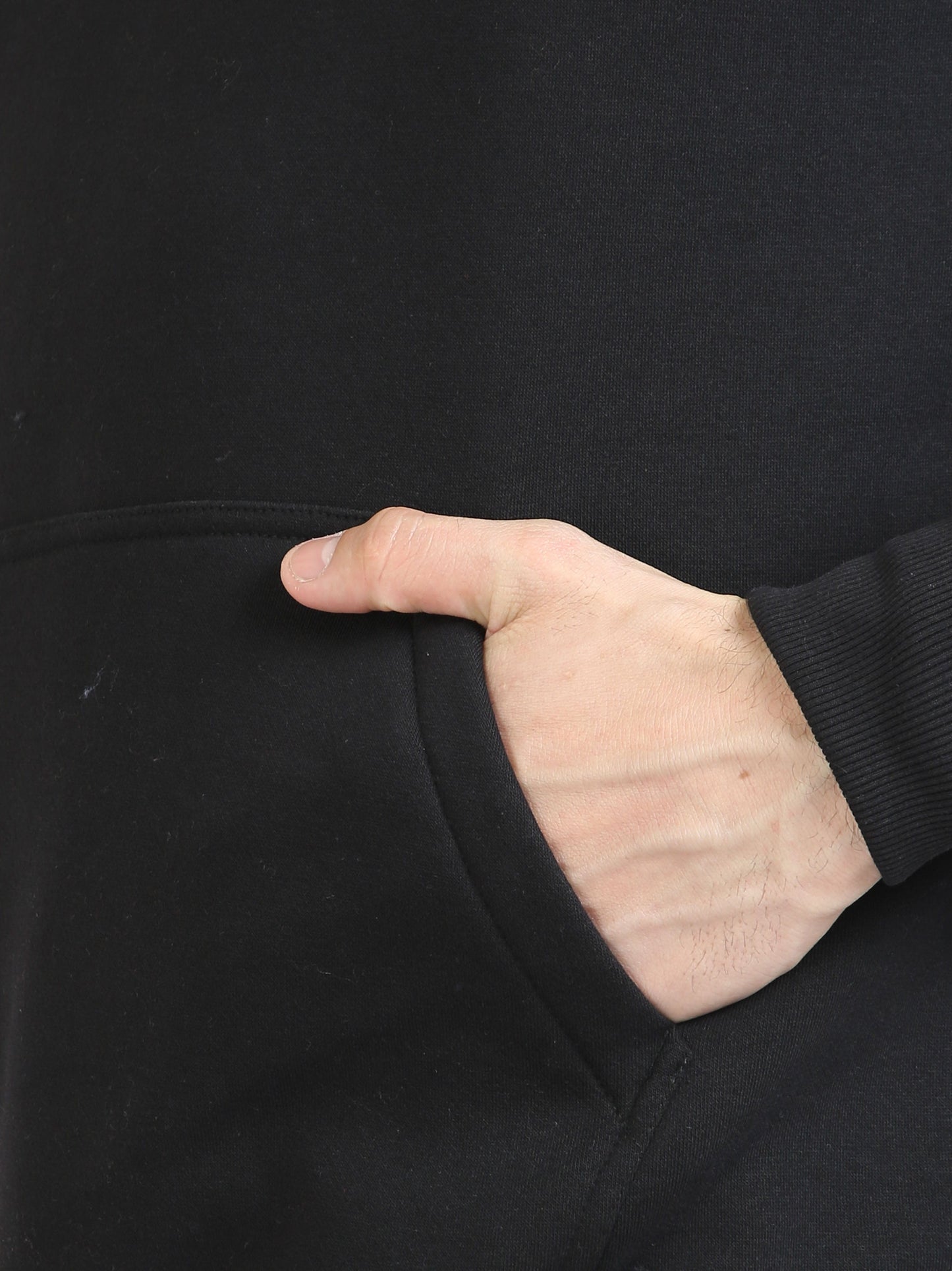 Men Black Hoodie