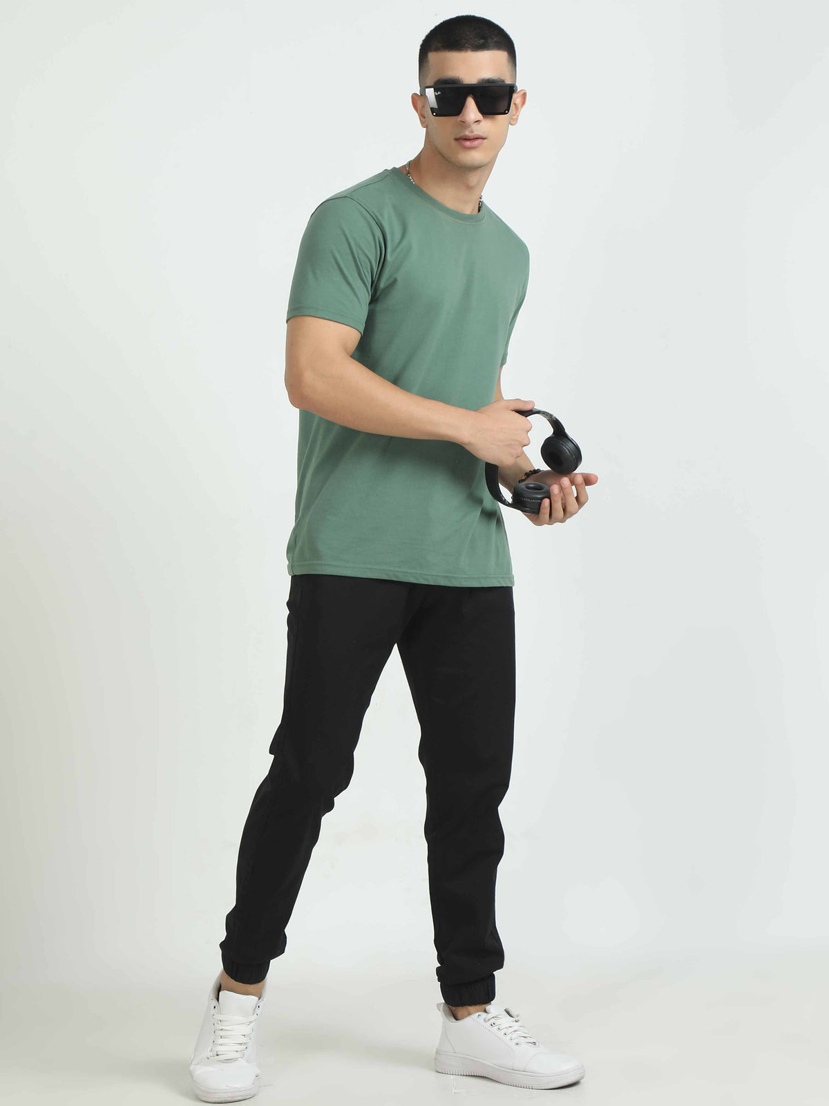 Men Air Joggers-Black