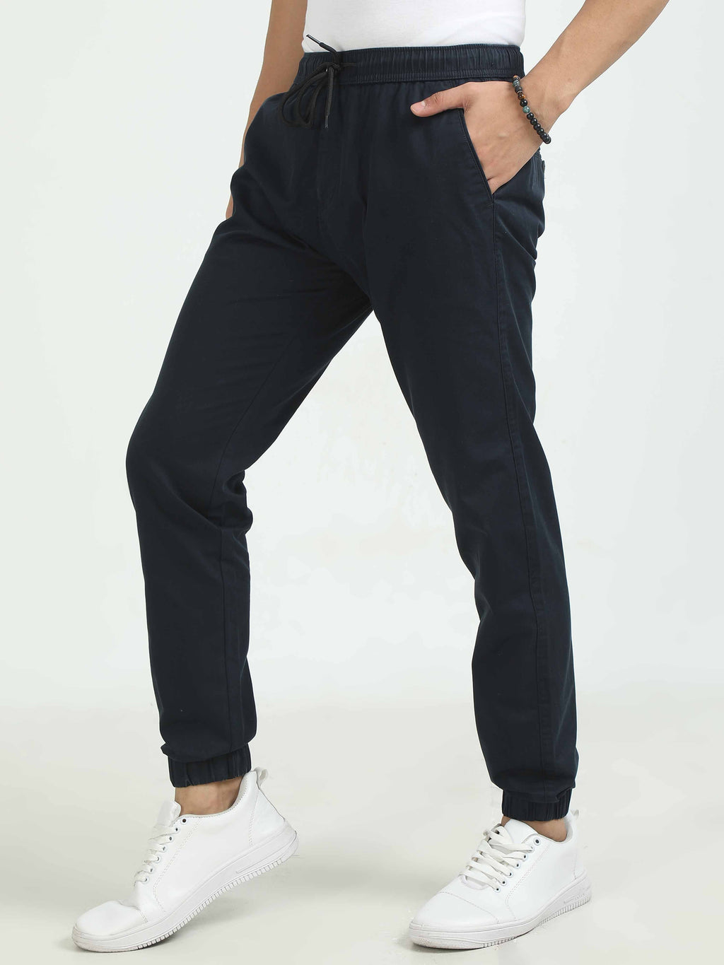 Men Air Joggers-Navy