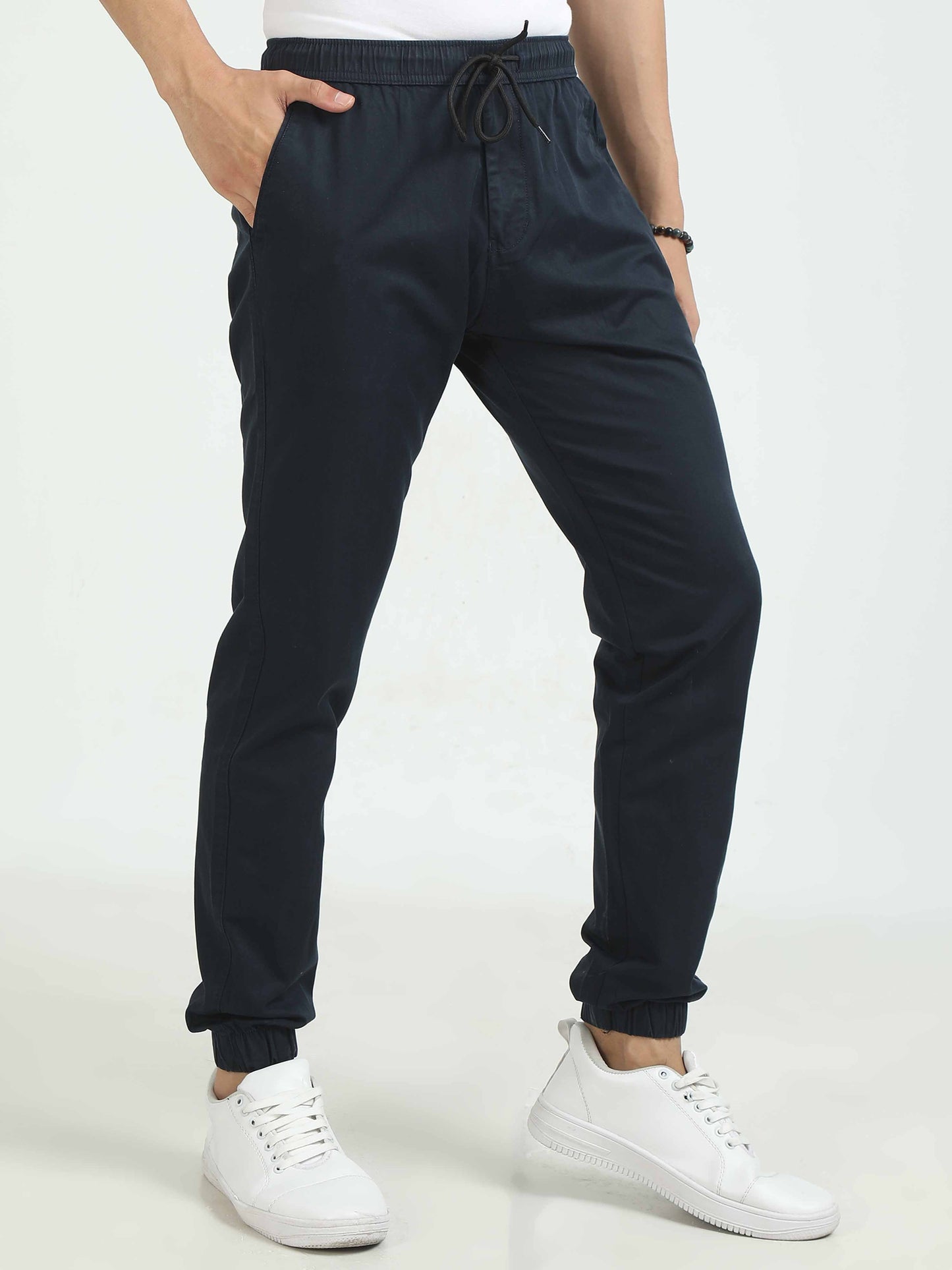 Men Air Joggers-Navy
