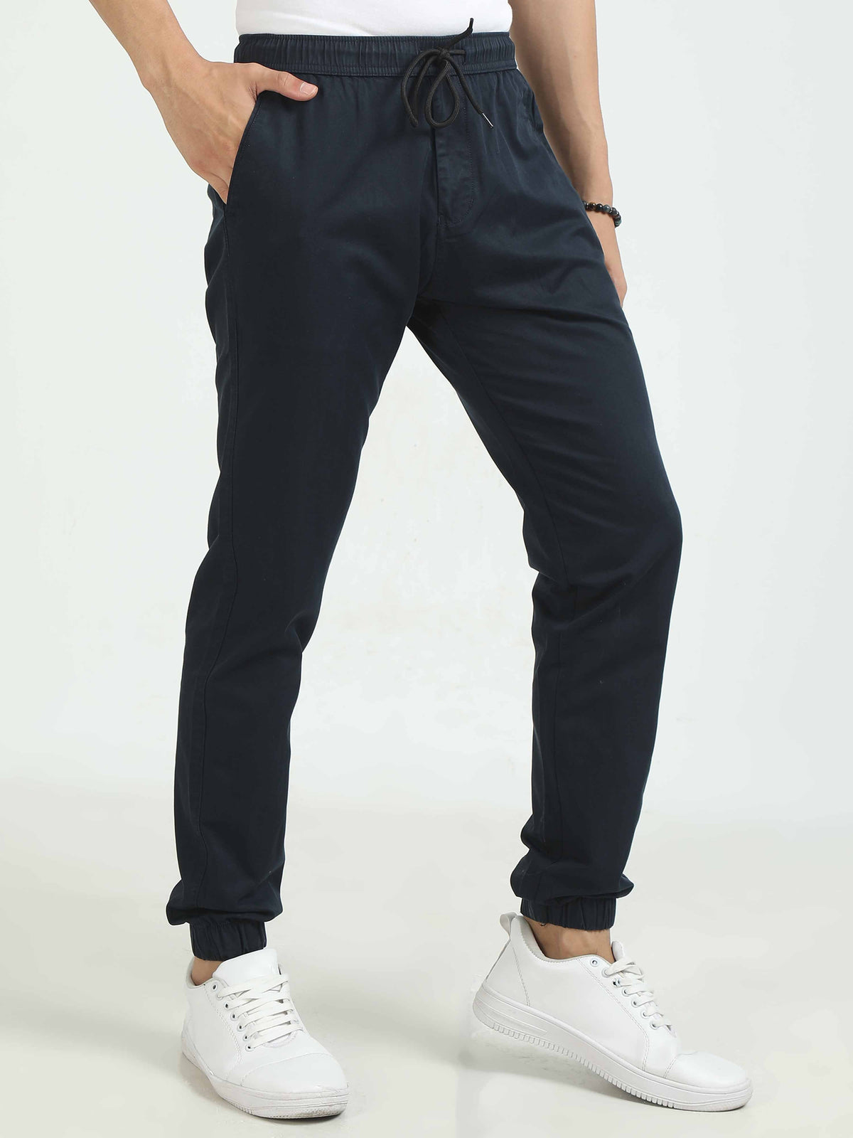 Men Air Joggers-Navy