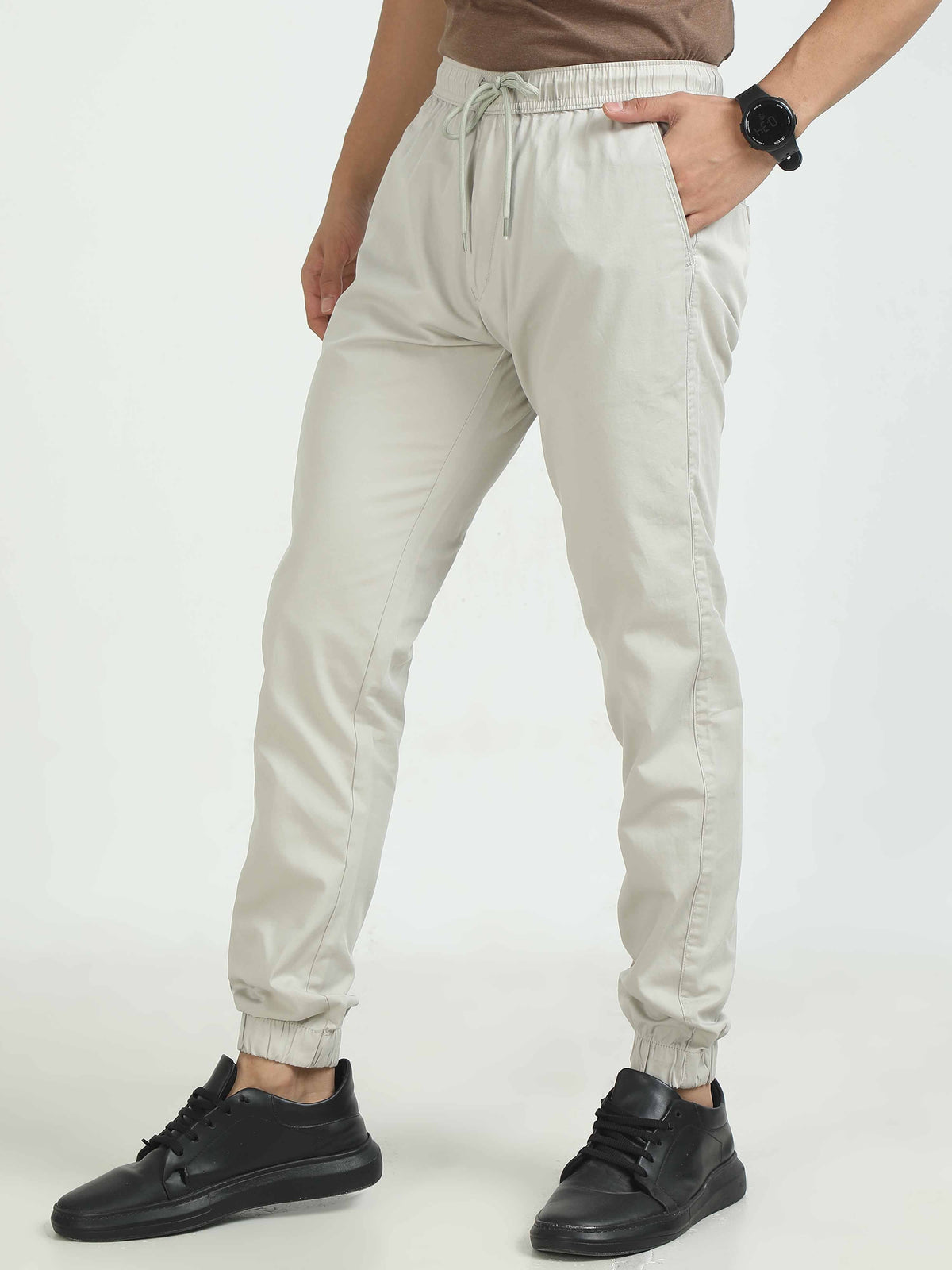 Men Air Joggers-Cream