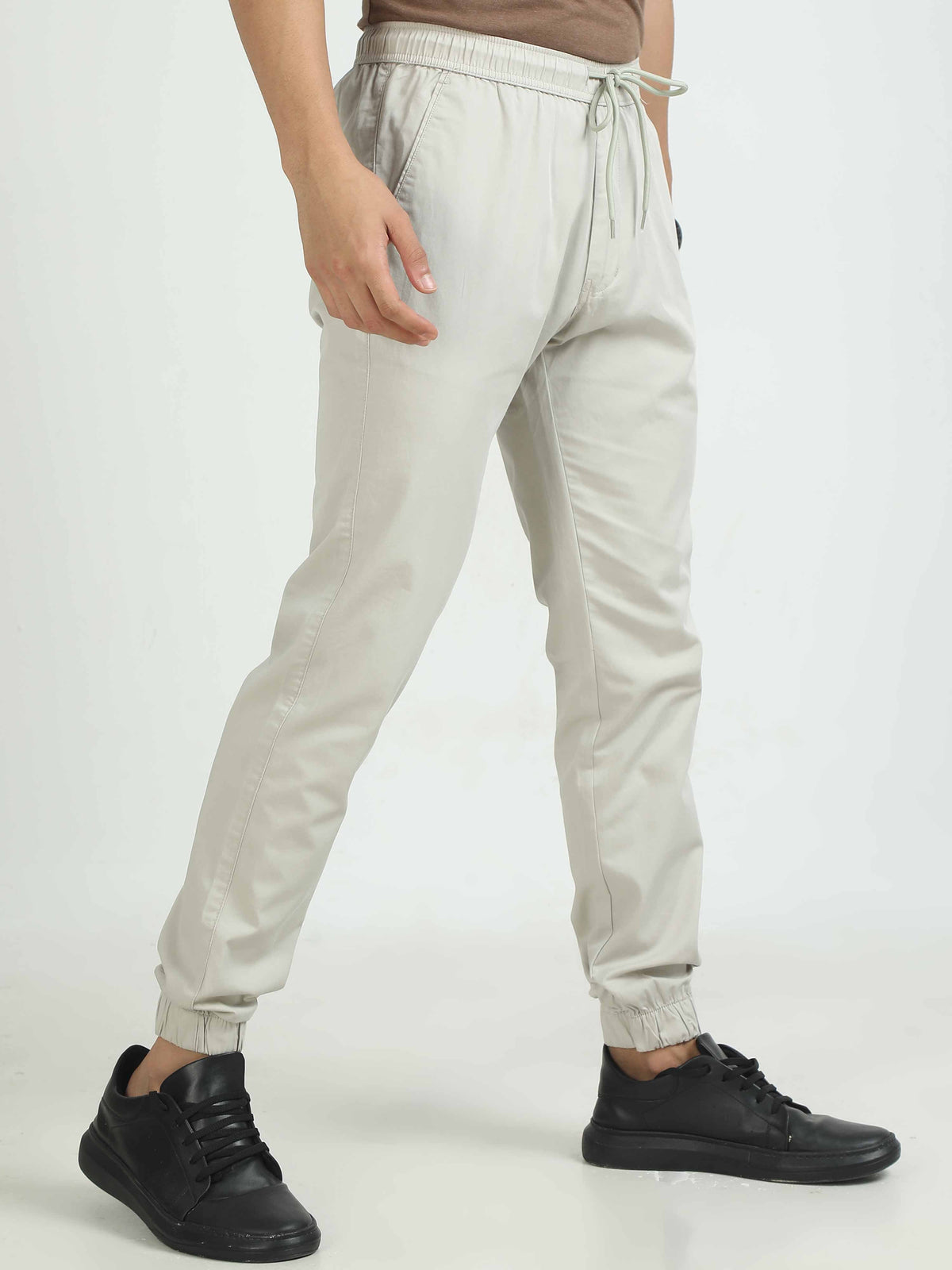 Men Air Joggers-Cream