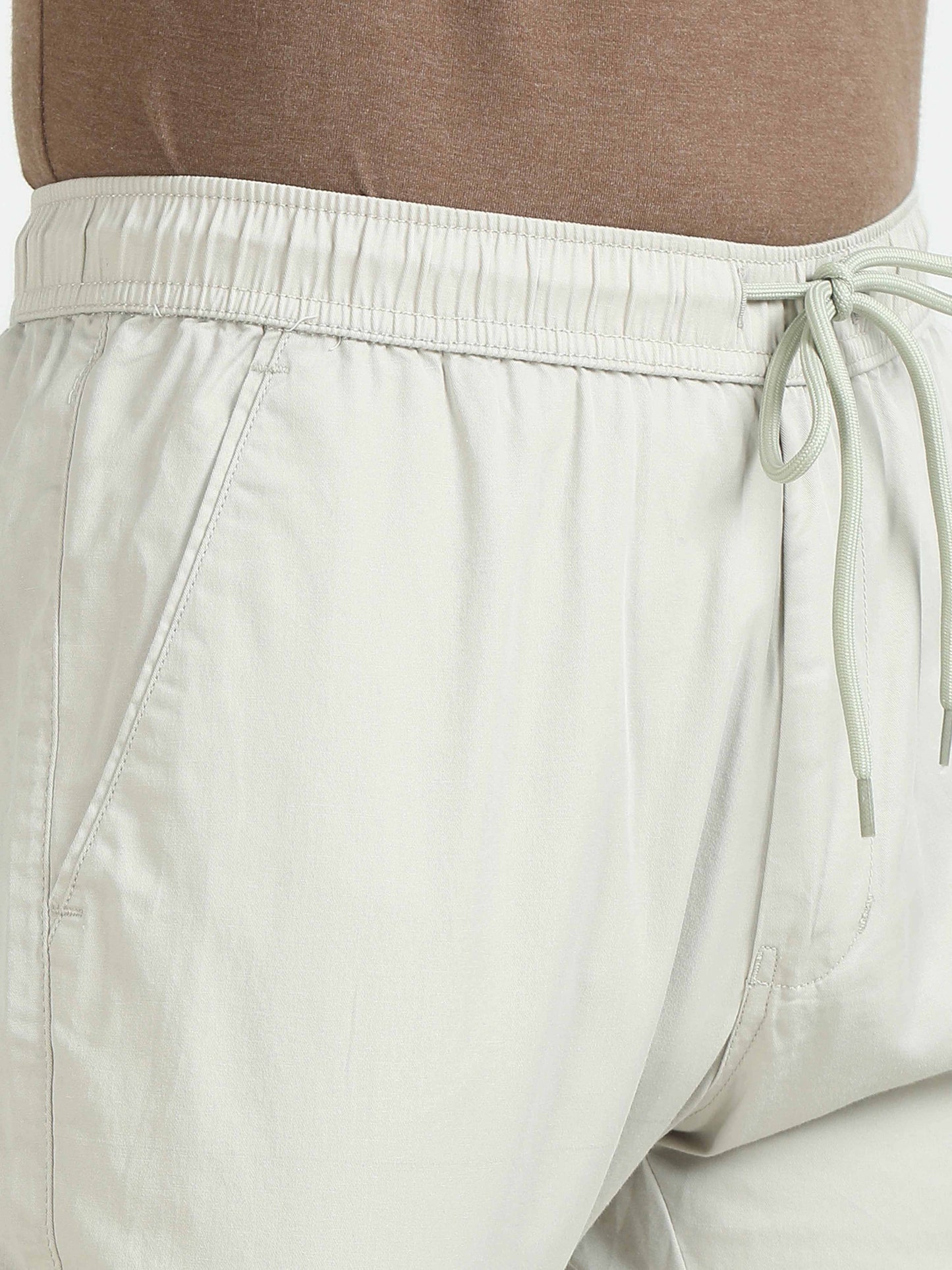 Men Air Joggers-Cream